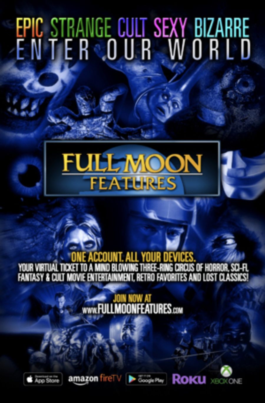 Full Moon Features Launches App To Deliver Fans The Ultimate In Genre Entertainment Image