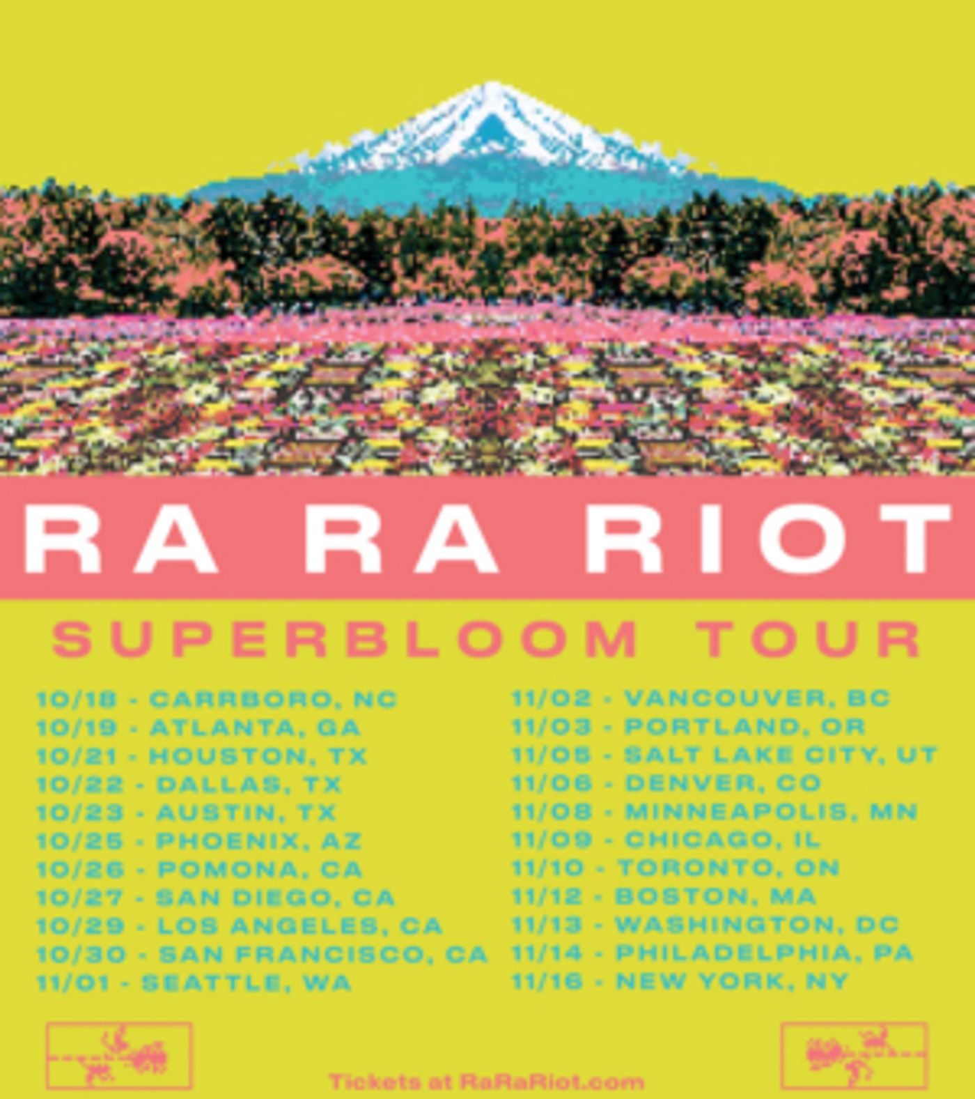 Ra Ra Riot Announces Headlining Tour Ra Ra Riot Announces Headlining Tour Image