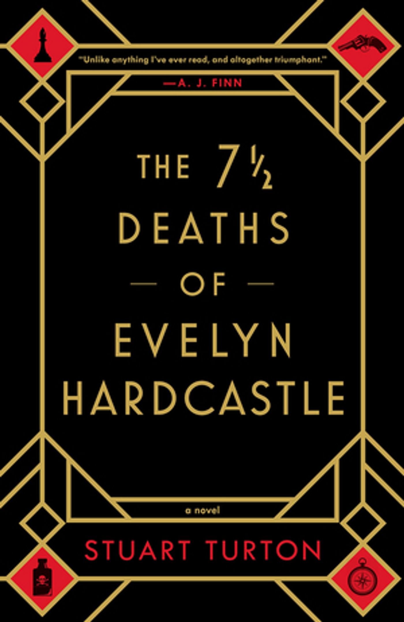 Review: THE 7 1/2 DEATHS OF EVELYN HARDCASTLE by Stuart Turton  Image