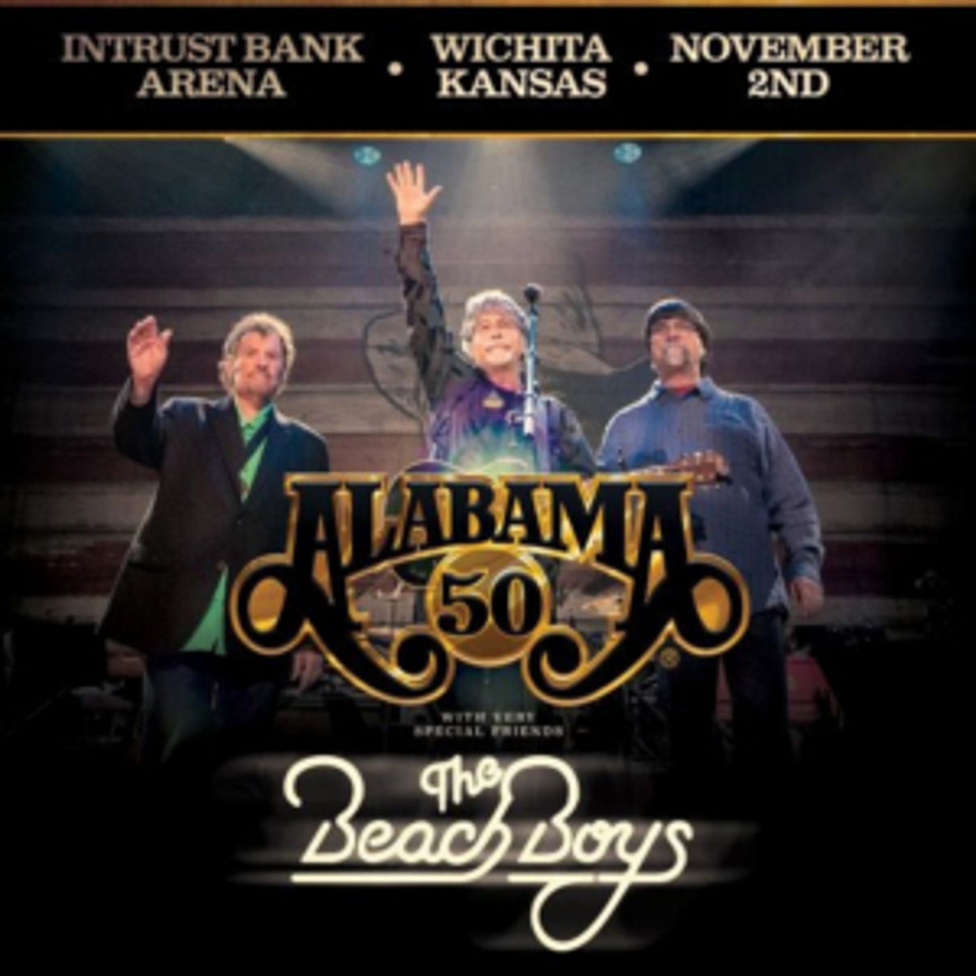 The Beach Boys Join ALABAMA for the '50th Anniversary Tour' Concert in Wichita  Image