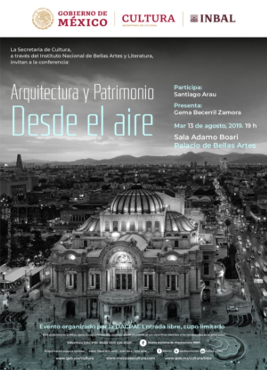 El fotógrafo Santiago Arau, abordará mañana el tema El patrimonio arquitectónico desde las alturas Image