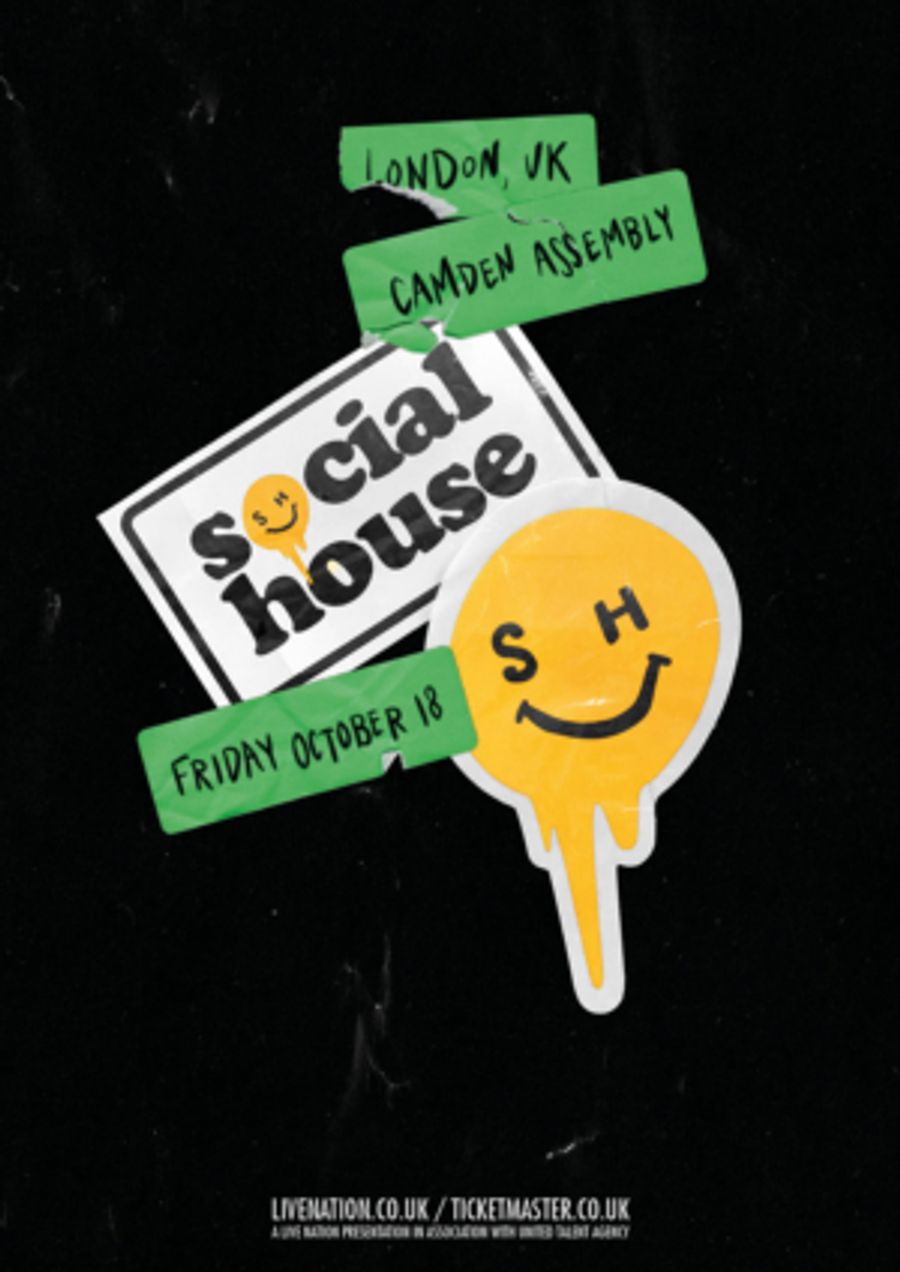 Social House Announces London Headlining Show Image
