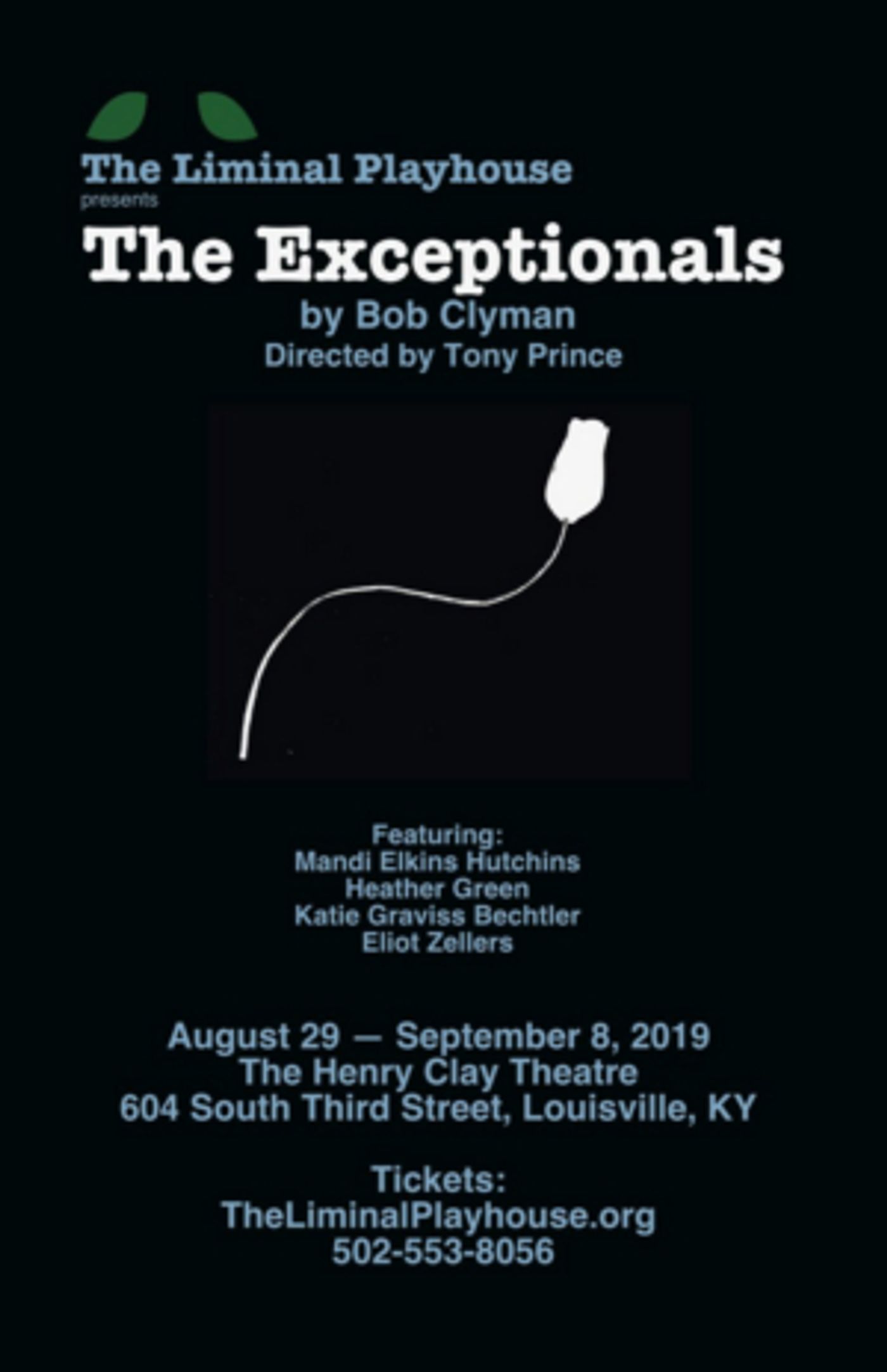 The Liminal Playhouse Opens Fifth Season with THE EXCEPTIONALS The Liminal Playhouse Opens Fifth Season with THE EXCEPTIONALS Image