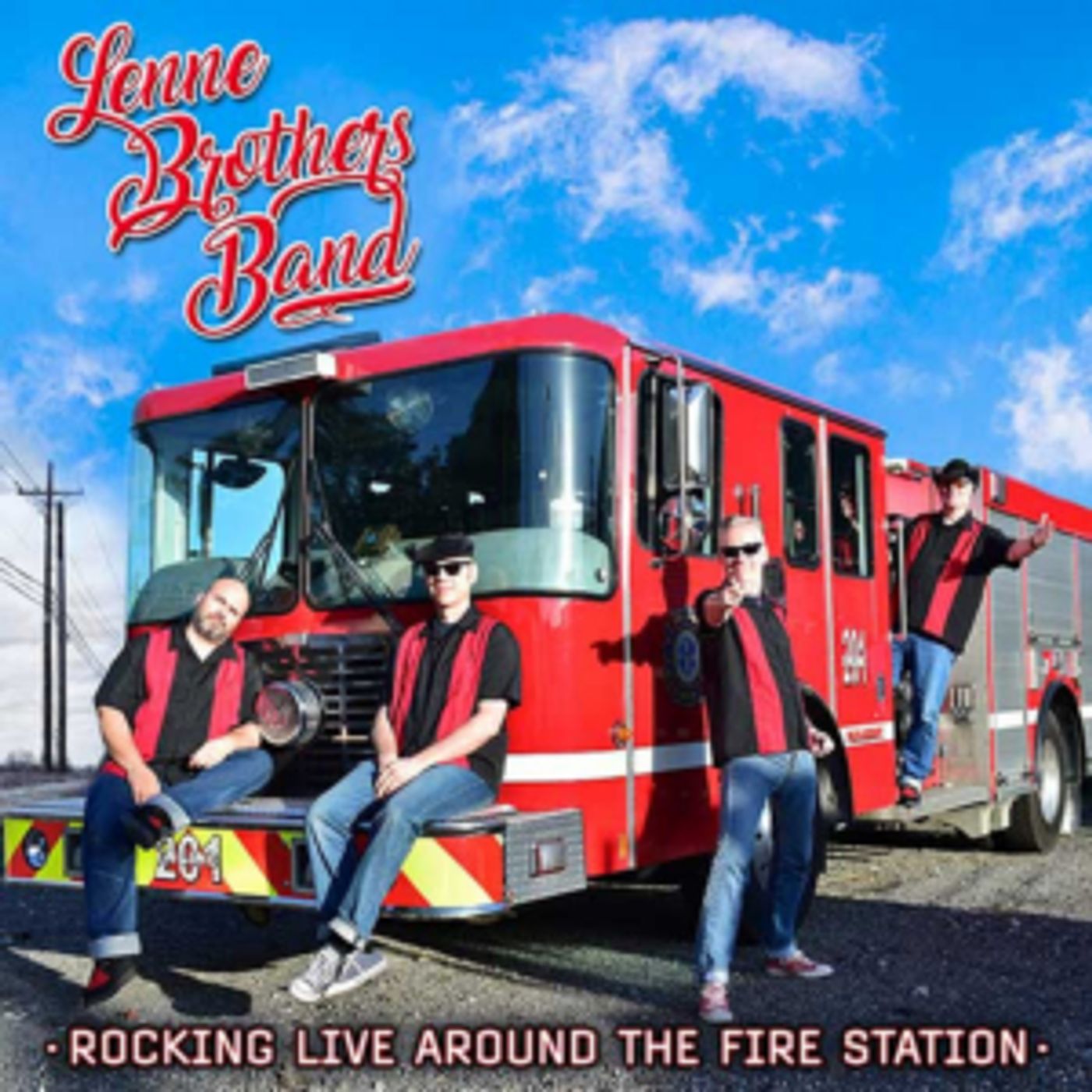 LenneBrothers Band To Release First Live Album ROCKING LIVE AROUND THE FIRE STATION  Image