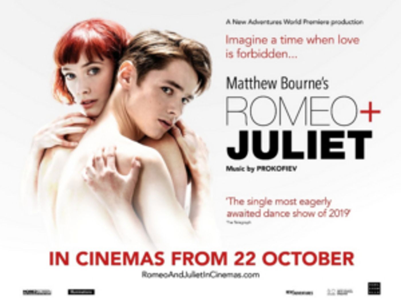 Matthew Bourne's ROMEO & JULIET Comes To Cinemas Nationwide On 22 October Matthew Bourne's ROMEO & JULIET Comes To Cinemas Nationwide On 22 October Image