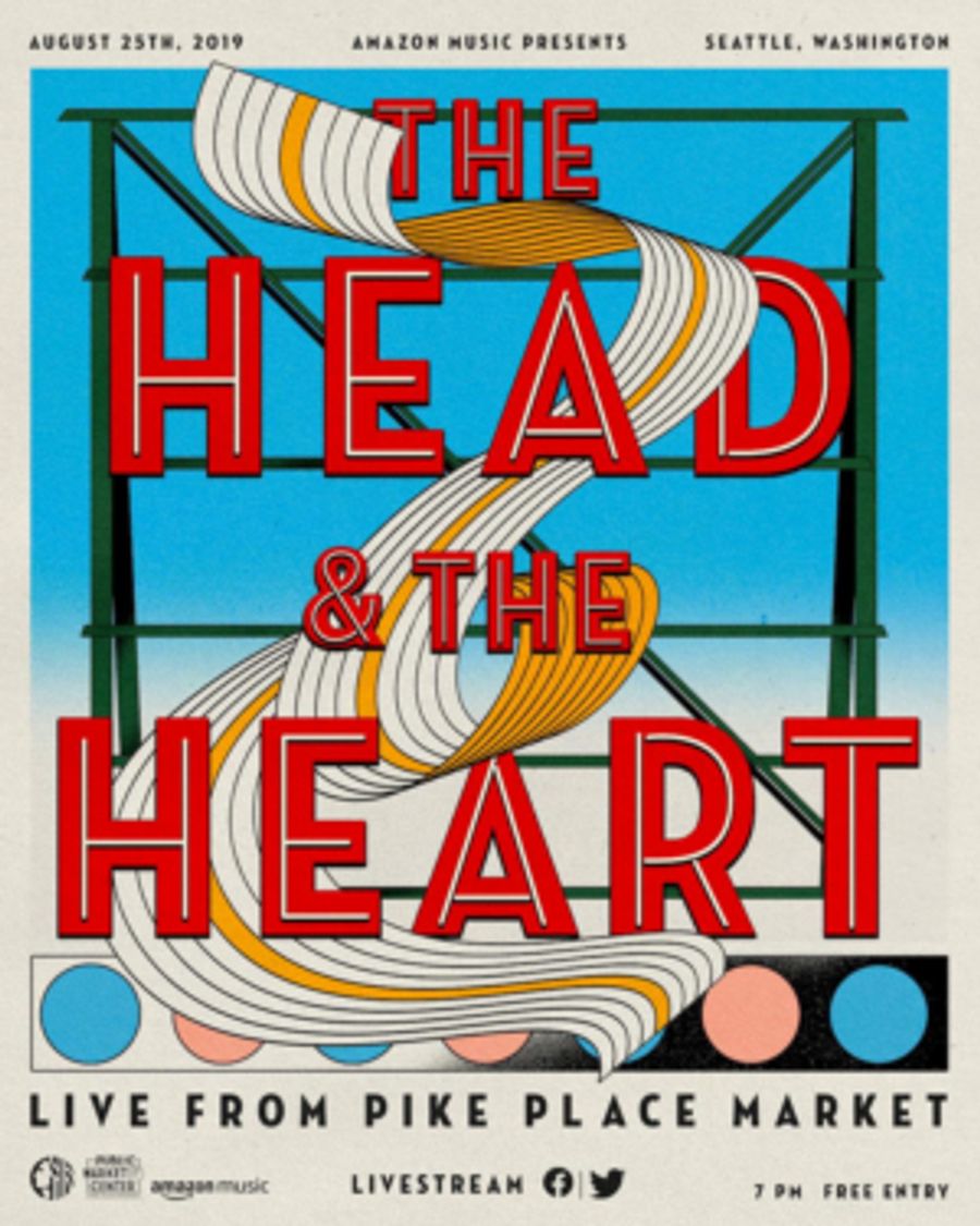 The Head and The Heart to Play Free Homecoming Show Atop Seattle's Pike Place Market Rooftop  Image