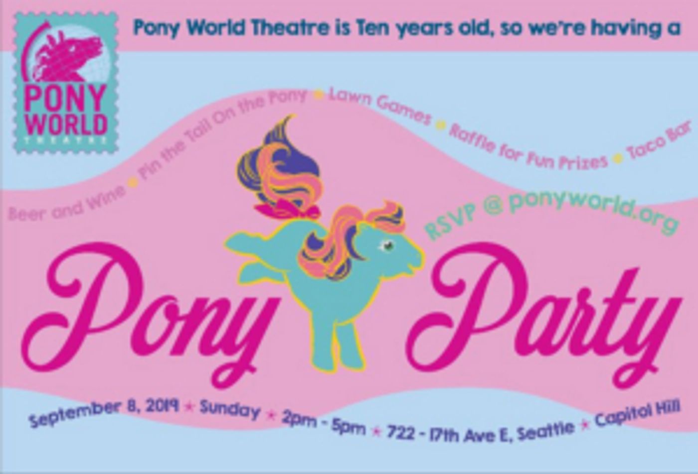 Pony World Theatre Turns 10 Years Old and Celebrates Birthday With A Party  Image