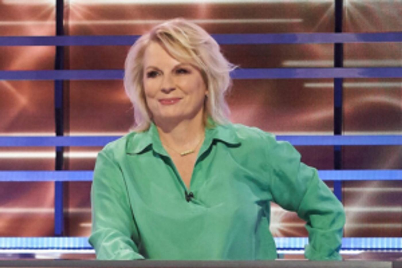 Jennifer Saunders Joins Michael Sheen as Team Captain on Sky's THERE'S SOMETHING ABOUT MOVIES Jennifer Saunders Joins Michael Sheen as Team Captain on Sky's THERE'S SOMETHING ABOUT MOVIES Image