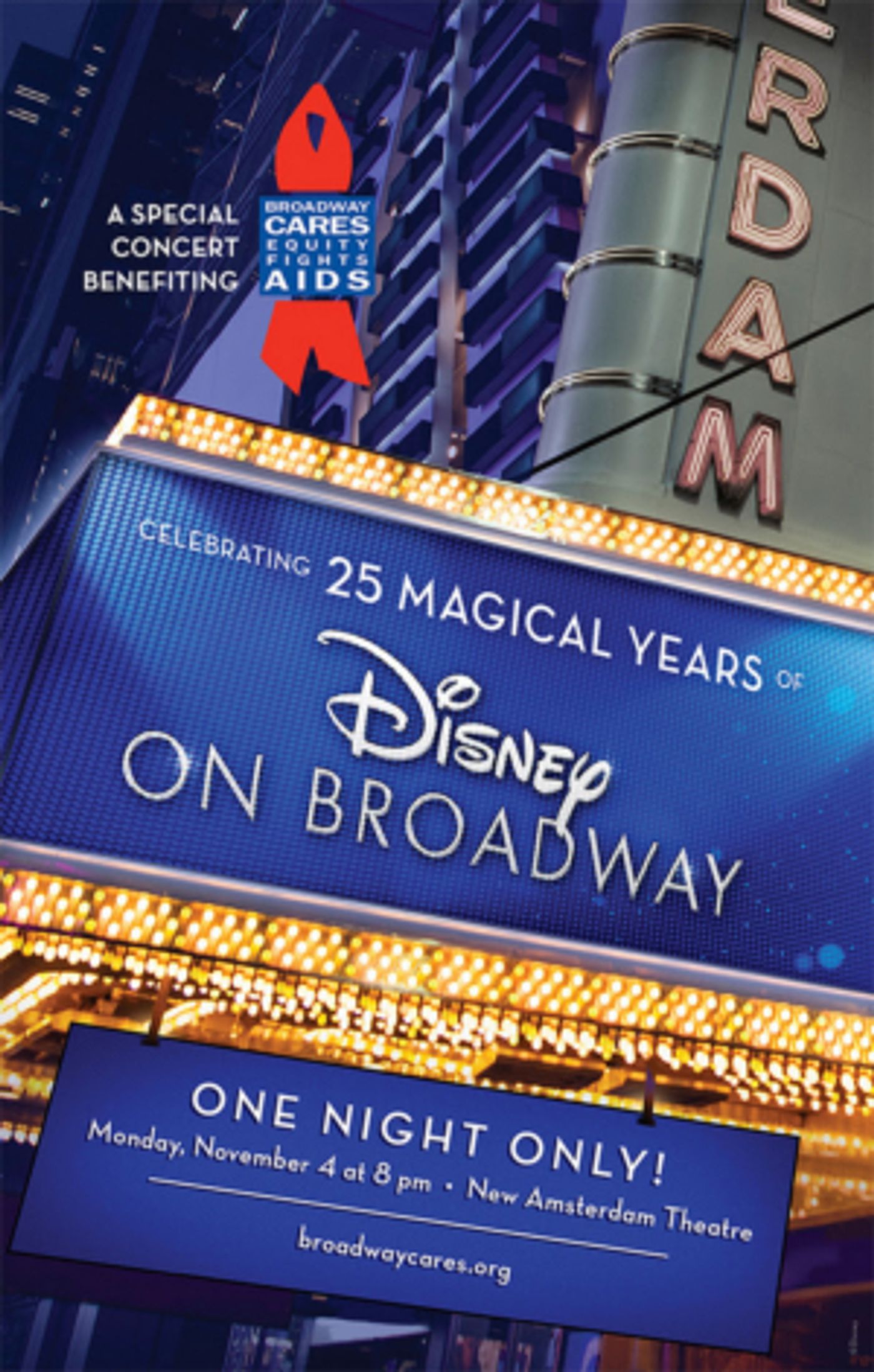 BC/EFA Benefit Celebrating 25 Years of Disney on Broadway Set for 11/4  Image