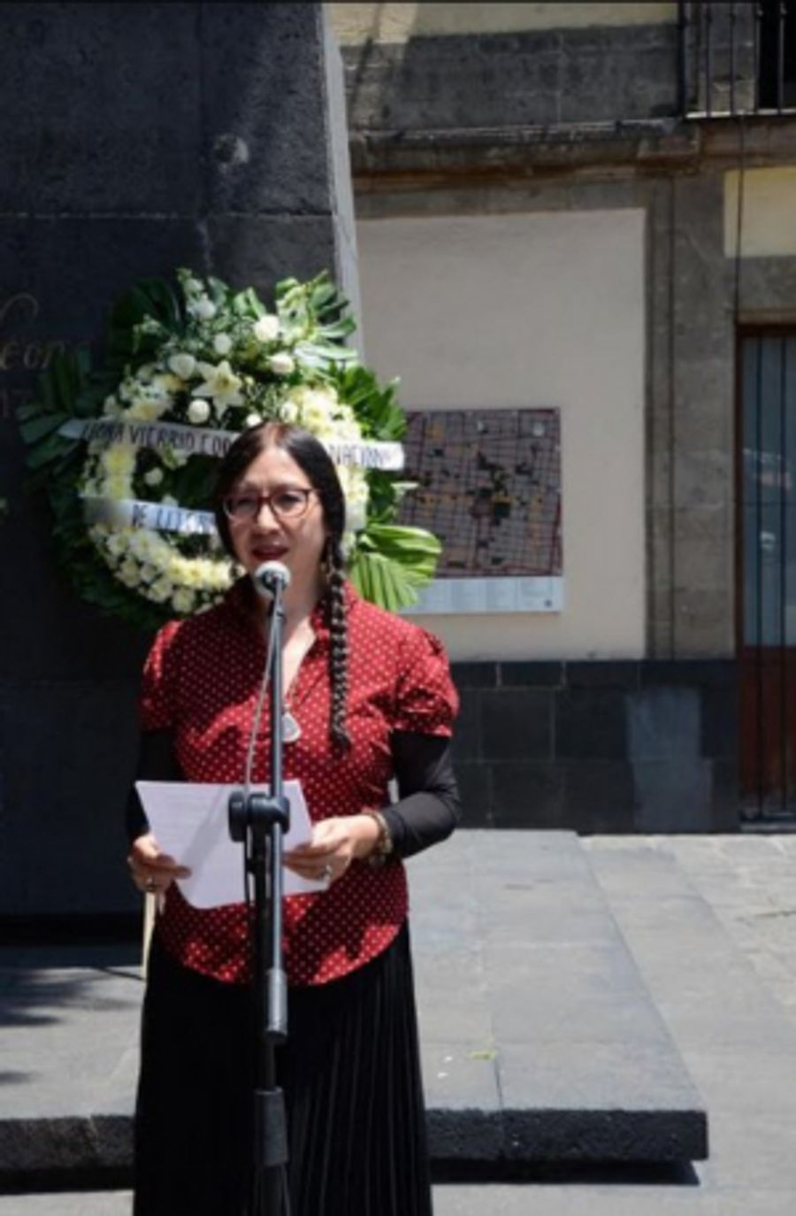 El Instituto Nacional de Bellas Artes y Literatura rinde homenaje a Leona Vicario, heroína de la Independencia Image