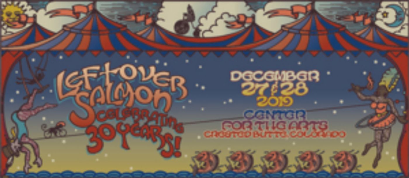 Leftover Salmon Celebrates 30 Years Dec 27 & 28 at Crested Butte Center For The Arts  Image