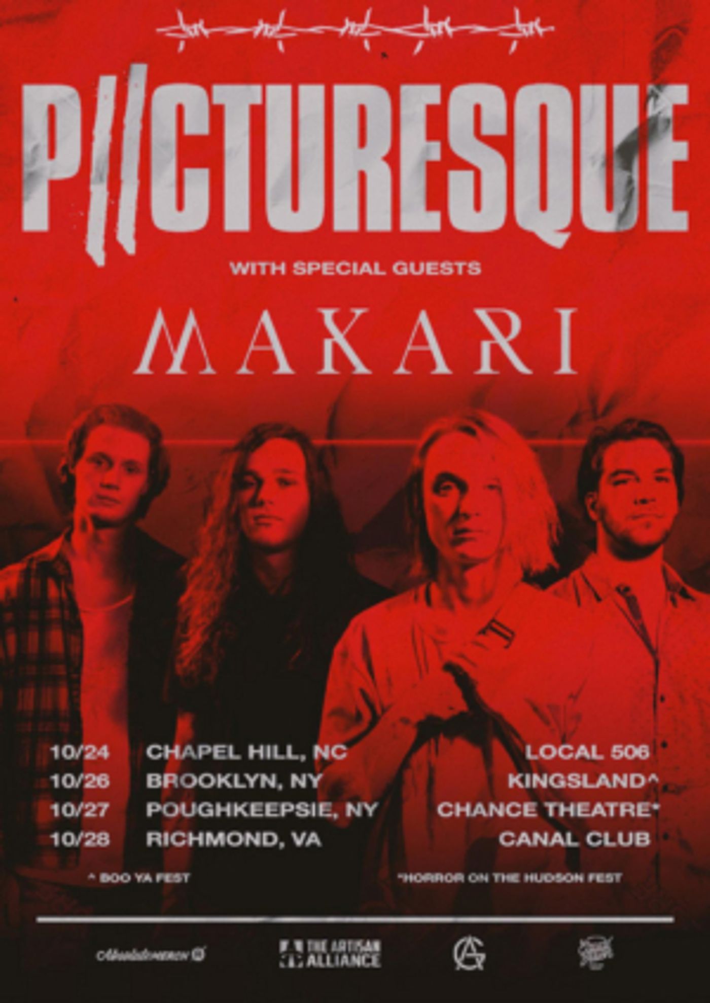 Picturesque Announces Fall Tour with Makari  Image