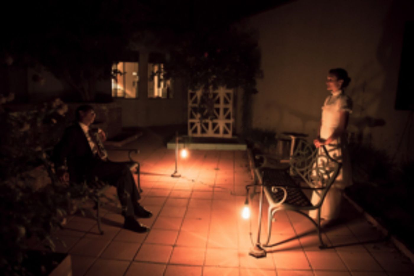 Review: The Speakeasy Society Brilliantly Draws Audience Members into THE JOHNNY CYCLE at Mountain View Mausoleum  Image