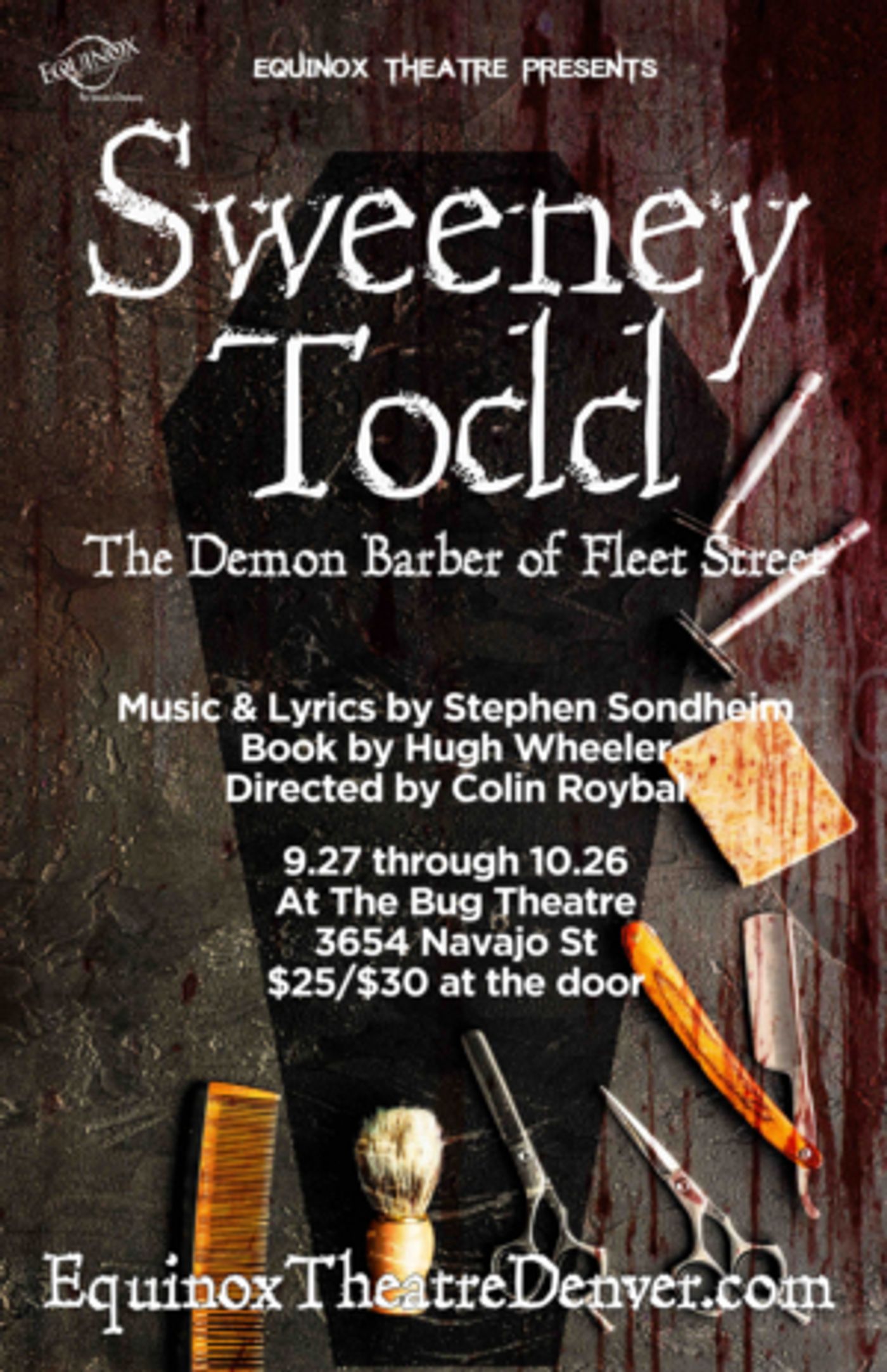 Equinox Theatre Stages SWEENEY TODD Equinox Theatre Stages SWEENEY TODD Image