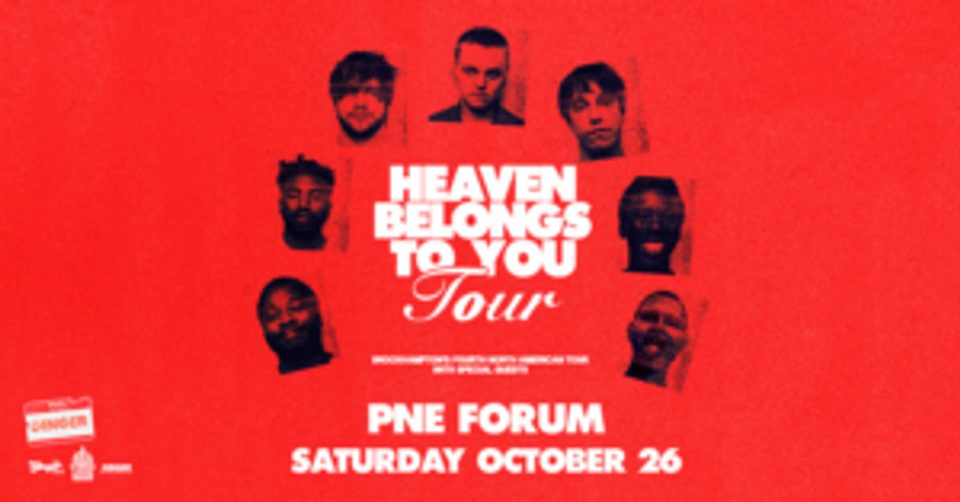 Brockhampton Announces North American Tour 'Heaven Belongs To You' Brockhampton Announces North American Tour 'Heaven Belongs To You' Image