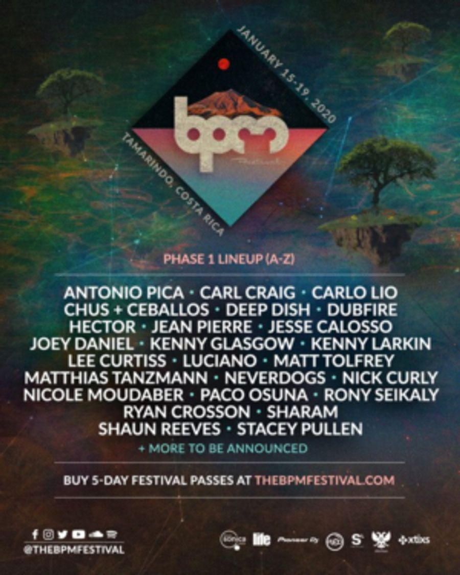 The BPM Festival: Costa Rica Announces Phase 1 Lineup Image