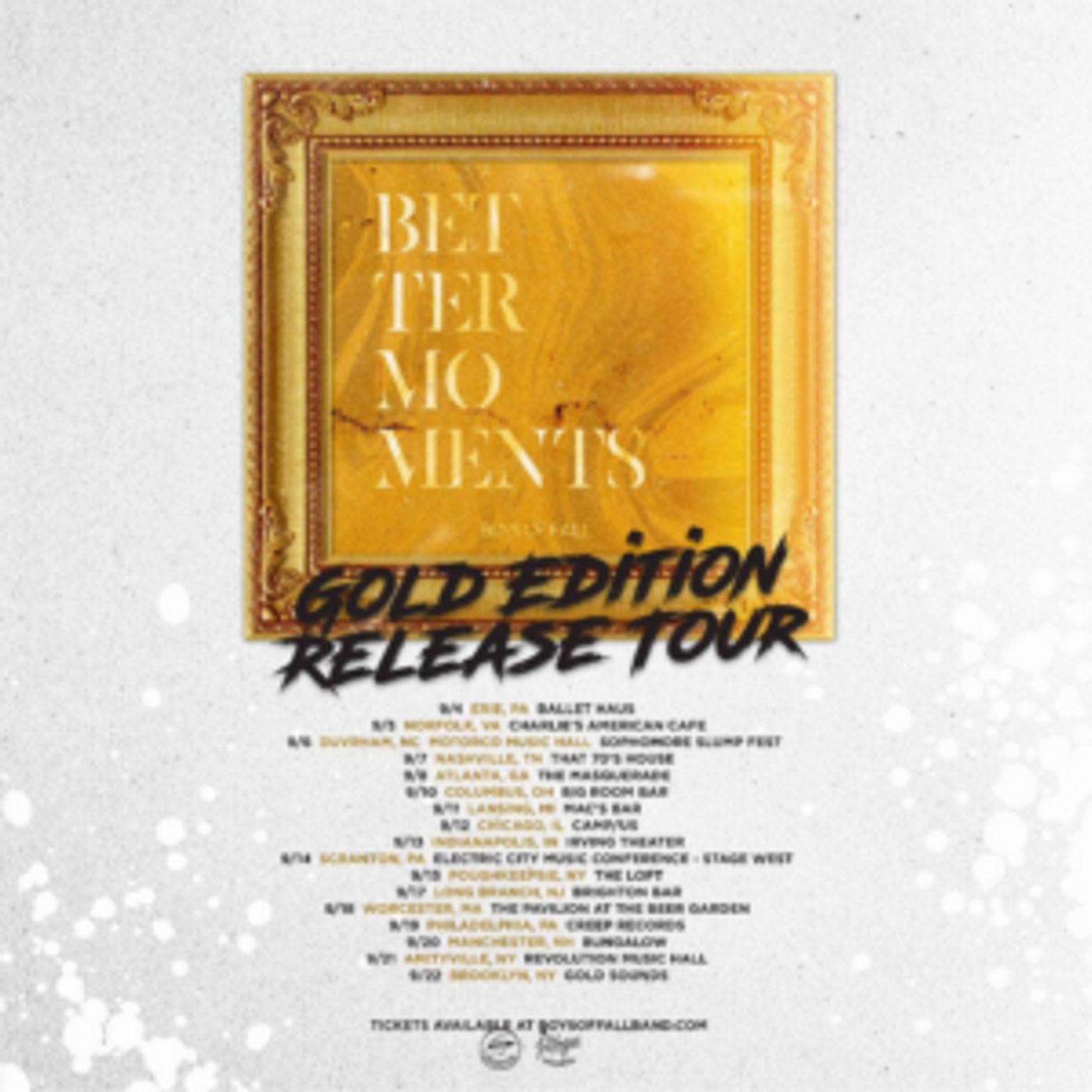 Boys of Fall Announces Upcoming Headline Tour Boys of Fall Announces Upcoming Headline Tour Image