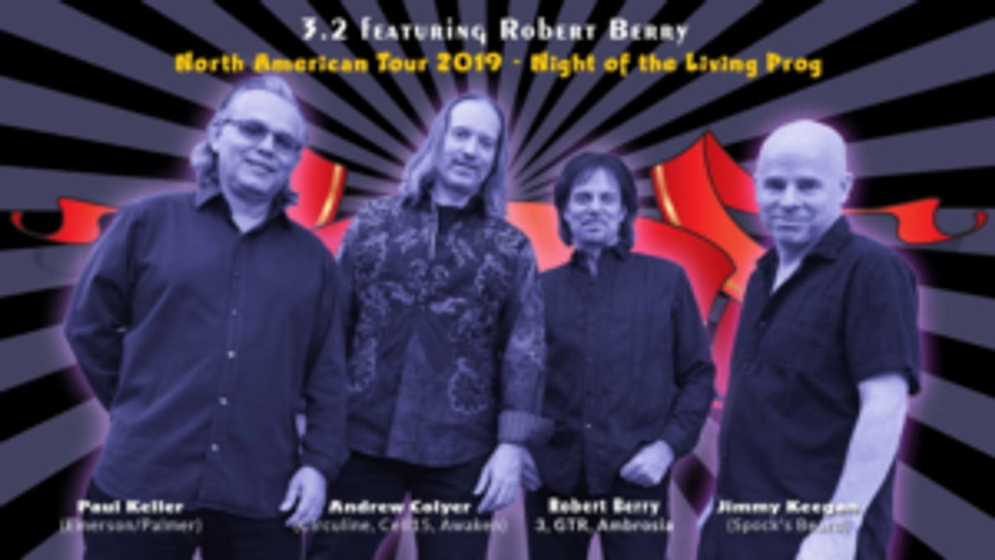 3.2 Featuring Robert Berry To Tour North America This Fall 3.2 Featuring Robert Berry To Tour North America This Fall Image