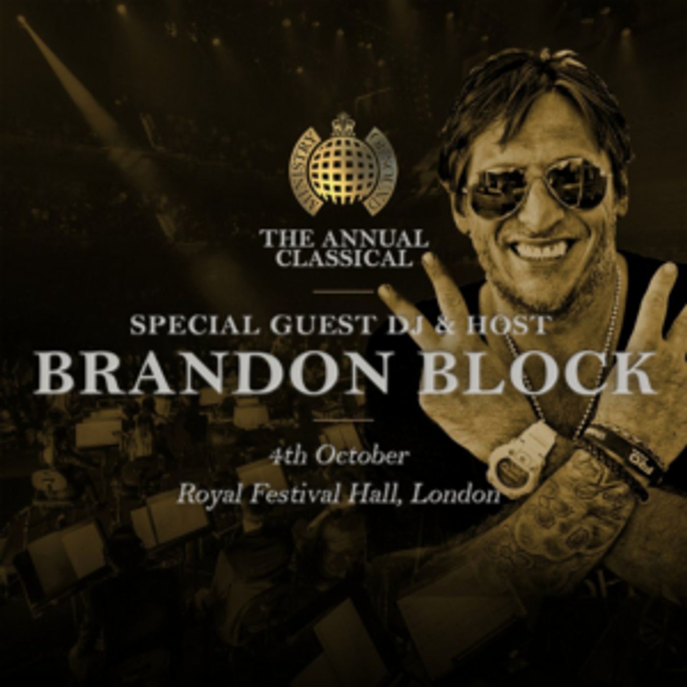DJ Brandon Block Announced as Special Guest DJ and Host for 'The Annual Classical'  Image