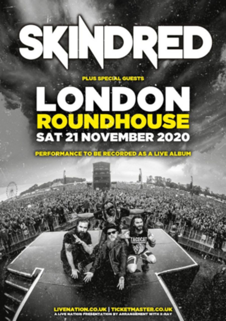 Skindred Announces One-Off Show at London's Roundhouse to Record First Live Album  Image