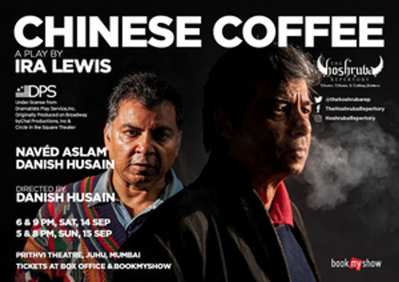 Review: BROADWAY HIT CHINESE COFFEE WRITTEN BY IRA LEWIS IN AN INDIAN FORMAT  Image