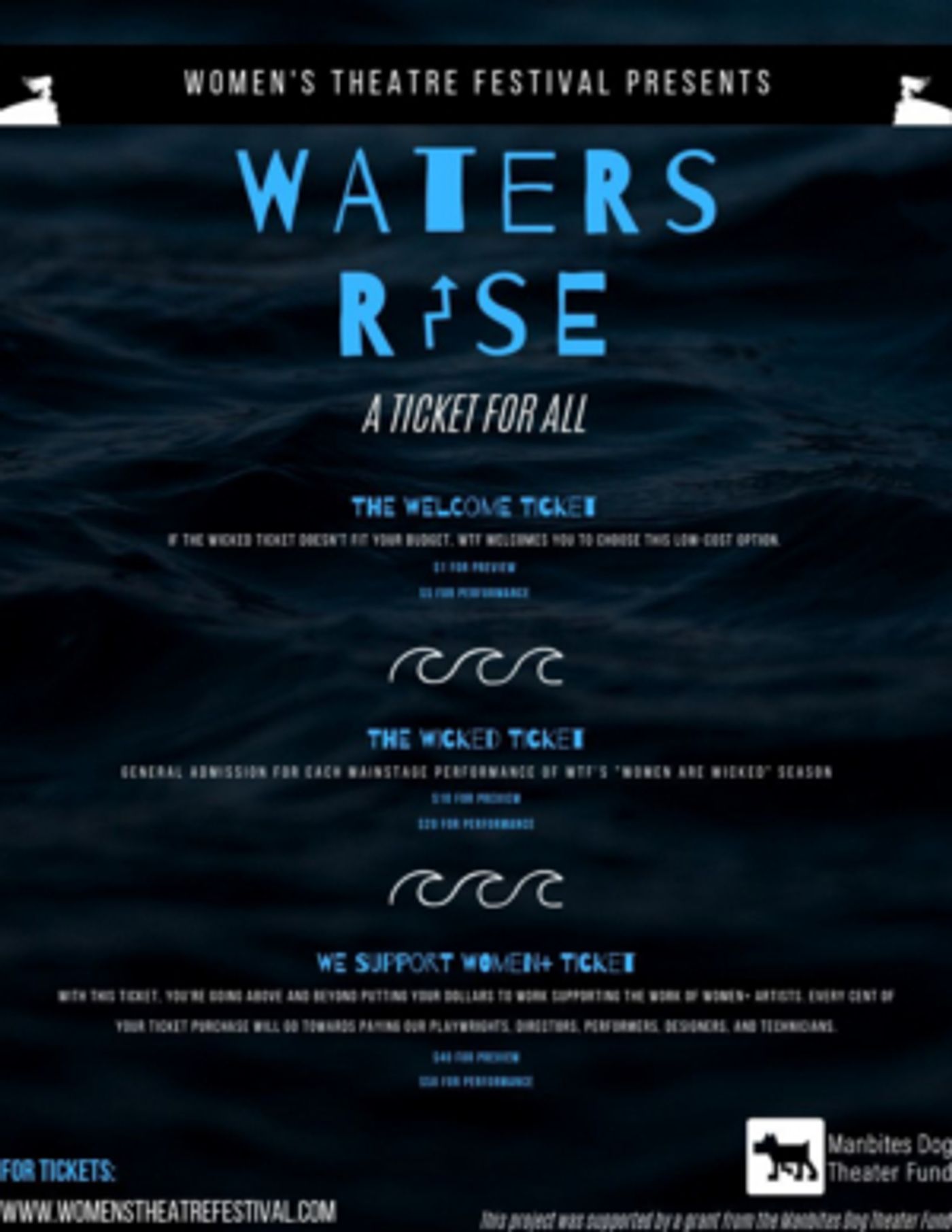 Women's Theatre Fest Launches 'A Ticket For All' Program Women's Theatre Fest Launches 'A Ticket For All' Program Image