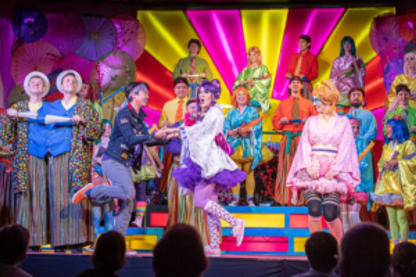 Review: THE MIKADO Presented as a Thoroughly Entertaining Hip Update of Gilbert and Sullivan's Classic Spoof of British Nobility and Politics  Image