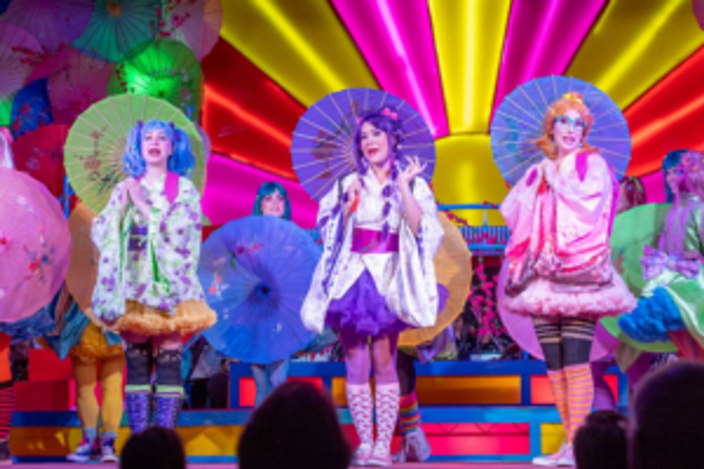 Review: THE MIKADO Presented as a Thoroughly Entertaining Hip Update of Gilbert and Sullivan's Classic Spoof of British Nobility and Politics  Image