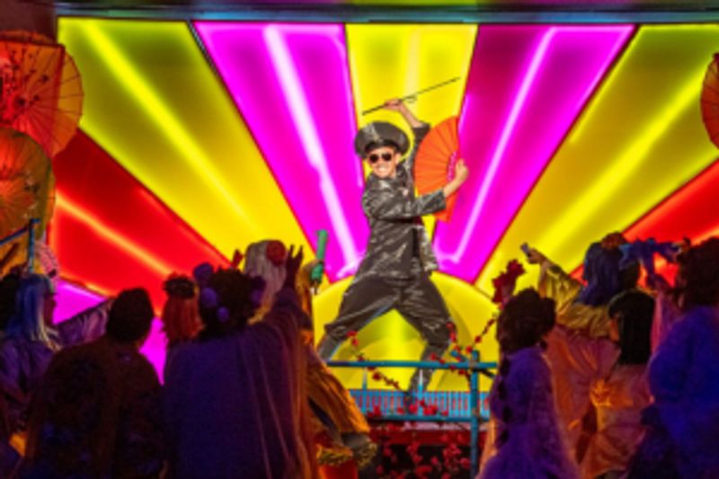 Review: THE MIKADO Presented as a Thoroughly Entertaining Hip Update of Gilbert and Sullivan's Classic Spoof of British Nobility and Politics Image