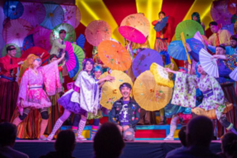 Review: THE MIKADO Presented as a Thoroughly Entertaining Hip Update of Gilbert and Sullivan's Classic Spoof of British Nobility and Politics Image