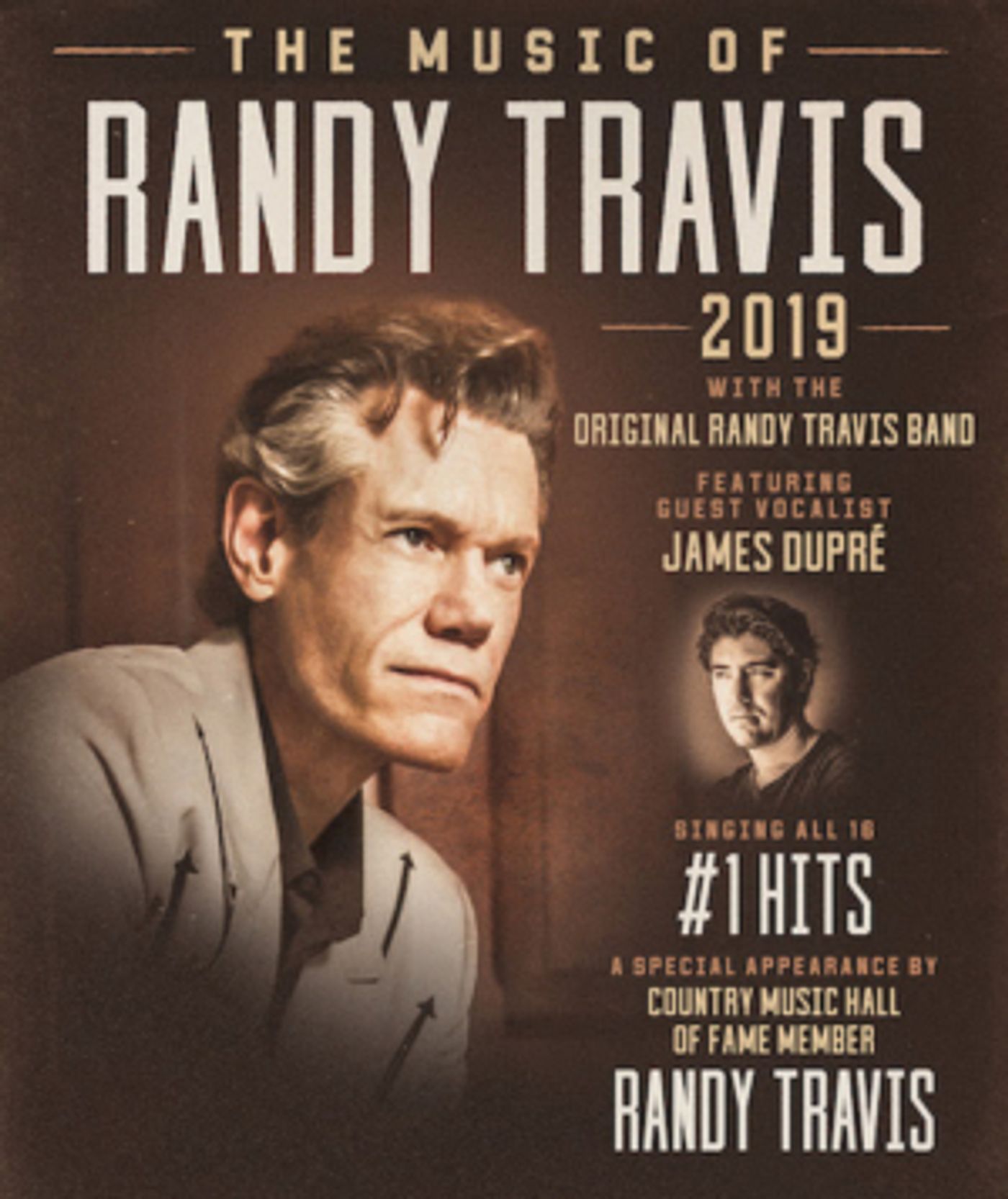 The Music of Randy Travis Tour Featuring James Dupré and the Original Randy Travis Band Coming This Fall  Image