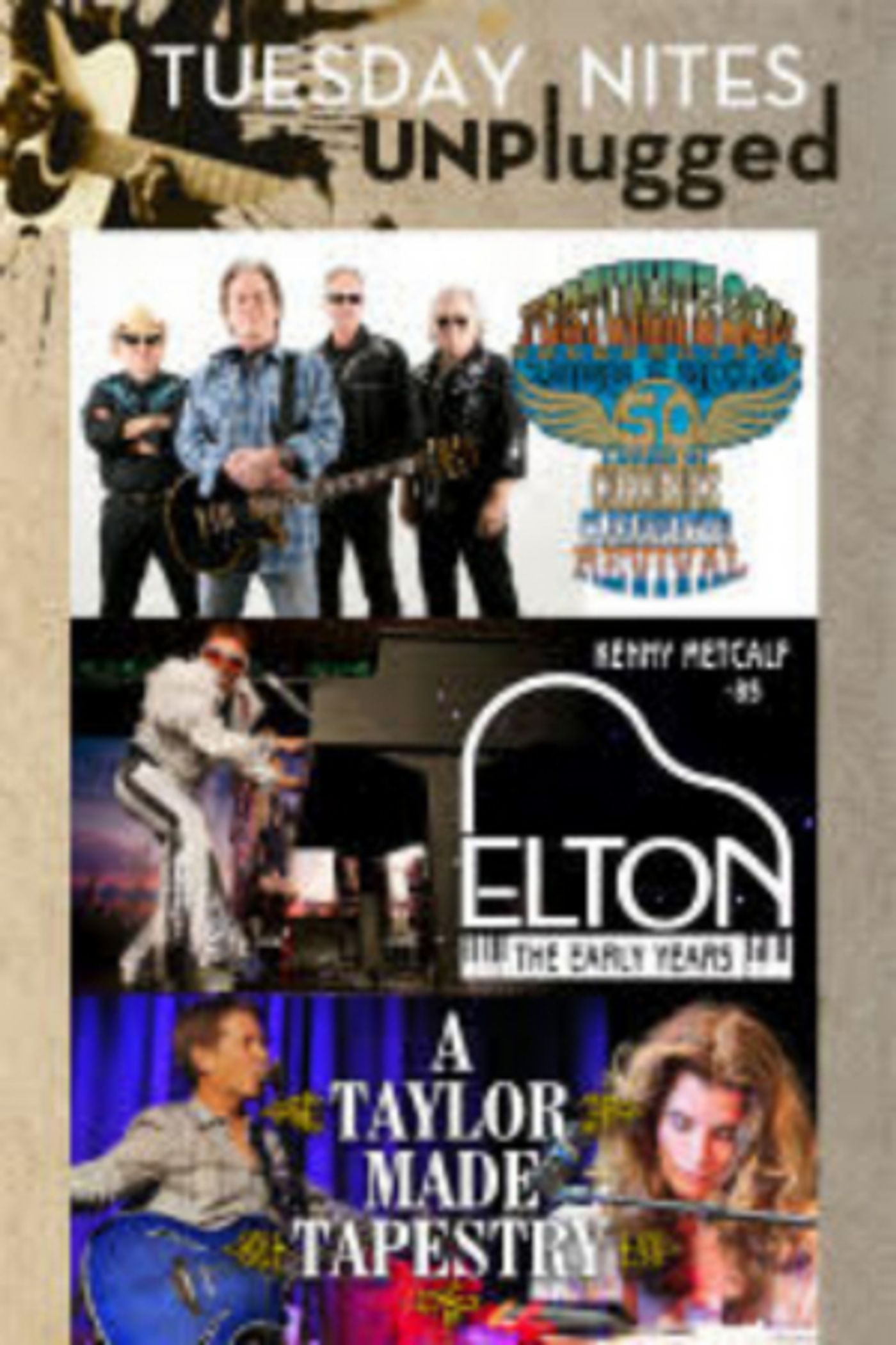 Review: FORTUNATE SON Tribute to Creedence Clearwater Revival Kicks Off Tuesday Nites UnPlugged at the El Portal  Image