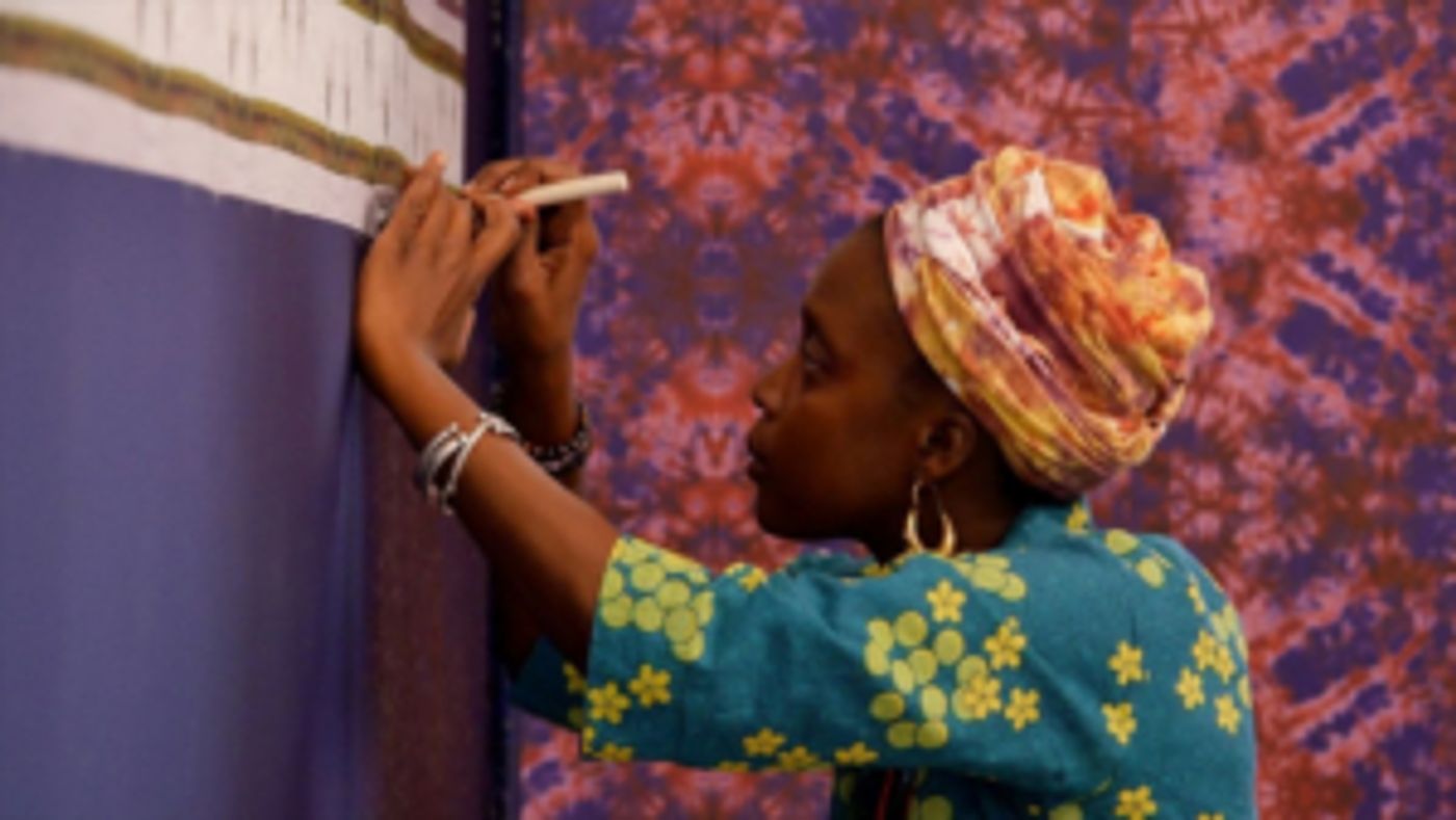 Miller Theatre Unveils Lobby Installation By Adama Delphine Fawundu  Image