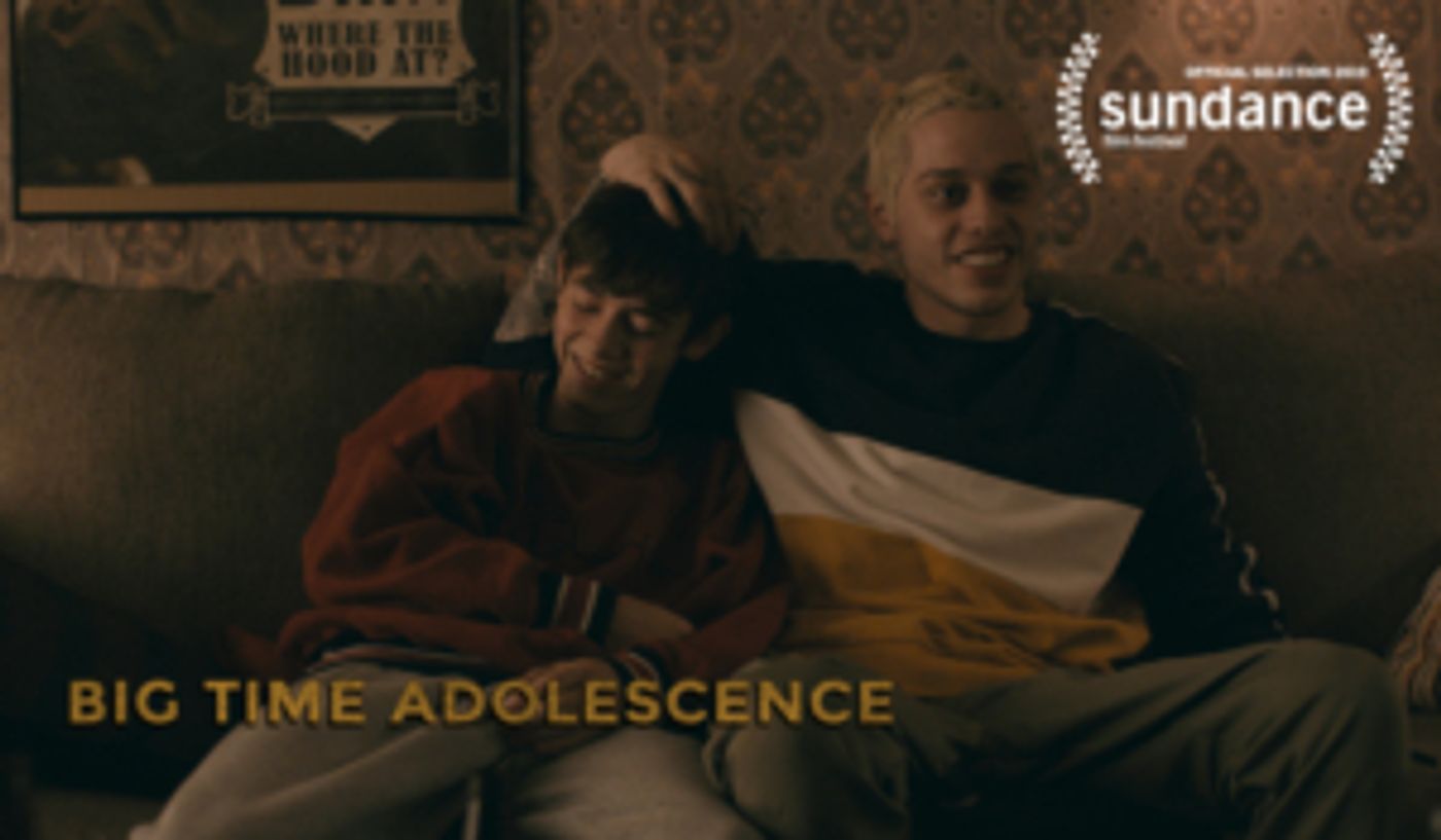 Hulu Acquires Pete Davidson's BIG TIME ADOLESCENSE  Image