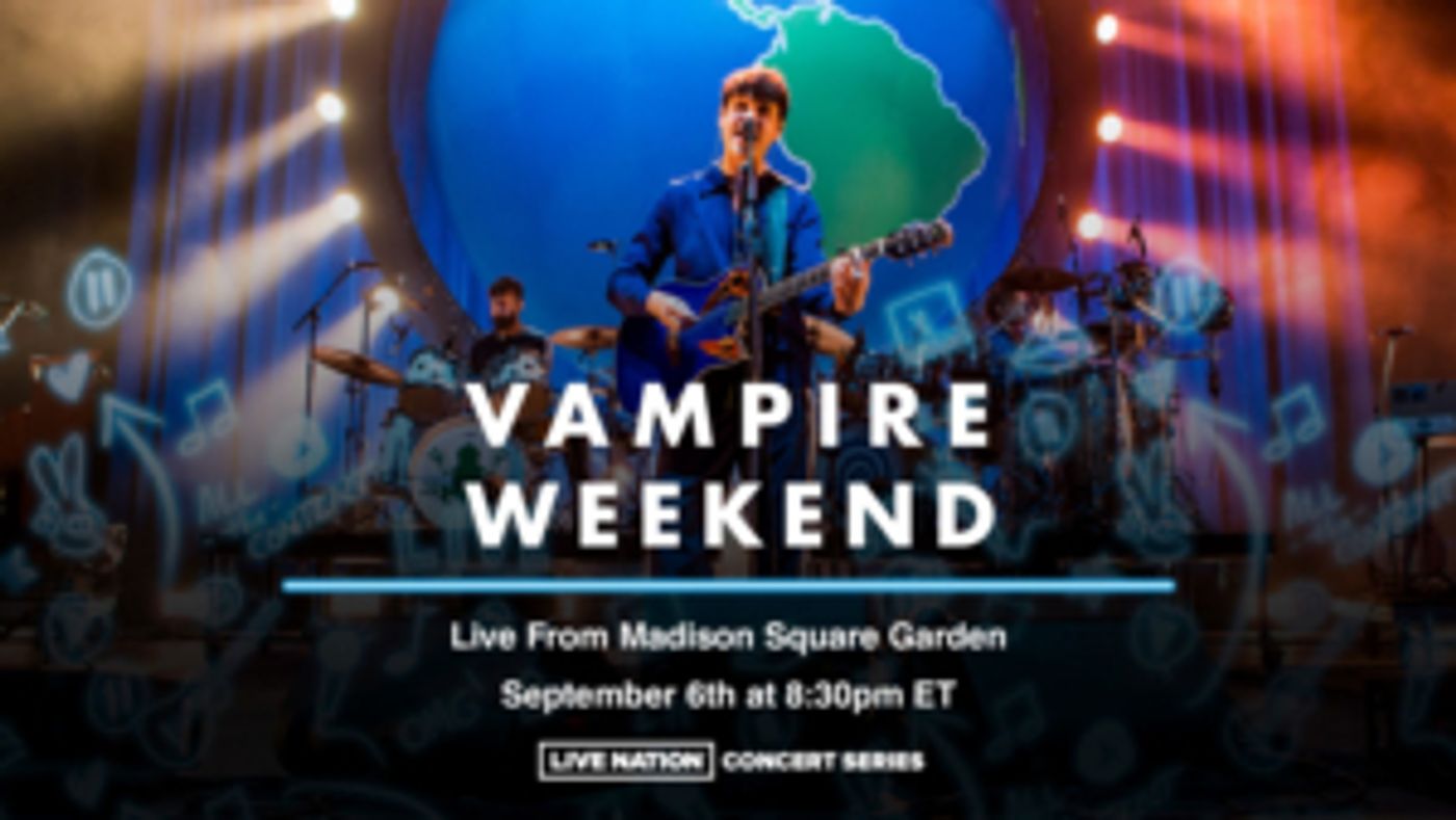 Vampire Weekend To Live Stream Sold-out Madison Square Garden Concert Vampire Weekend To Live Stream Sold-out Madison Square Garden Concert Image