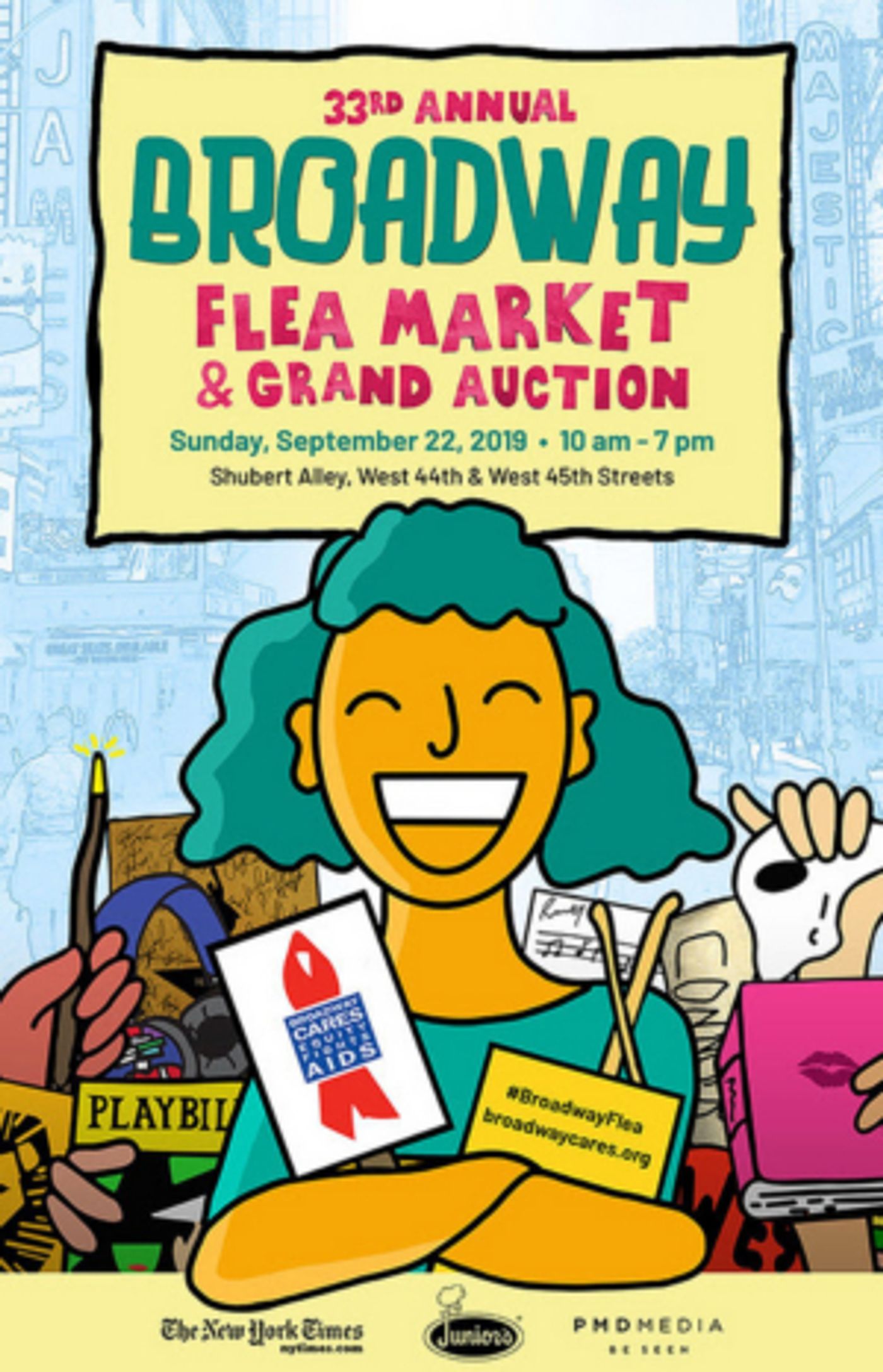Bid Today in the Broadway Flea Market & Grand Auction for Experiences at HAMILTON, MOULIN ROUGE and More!  Image