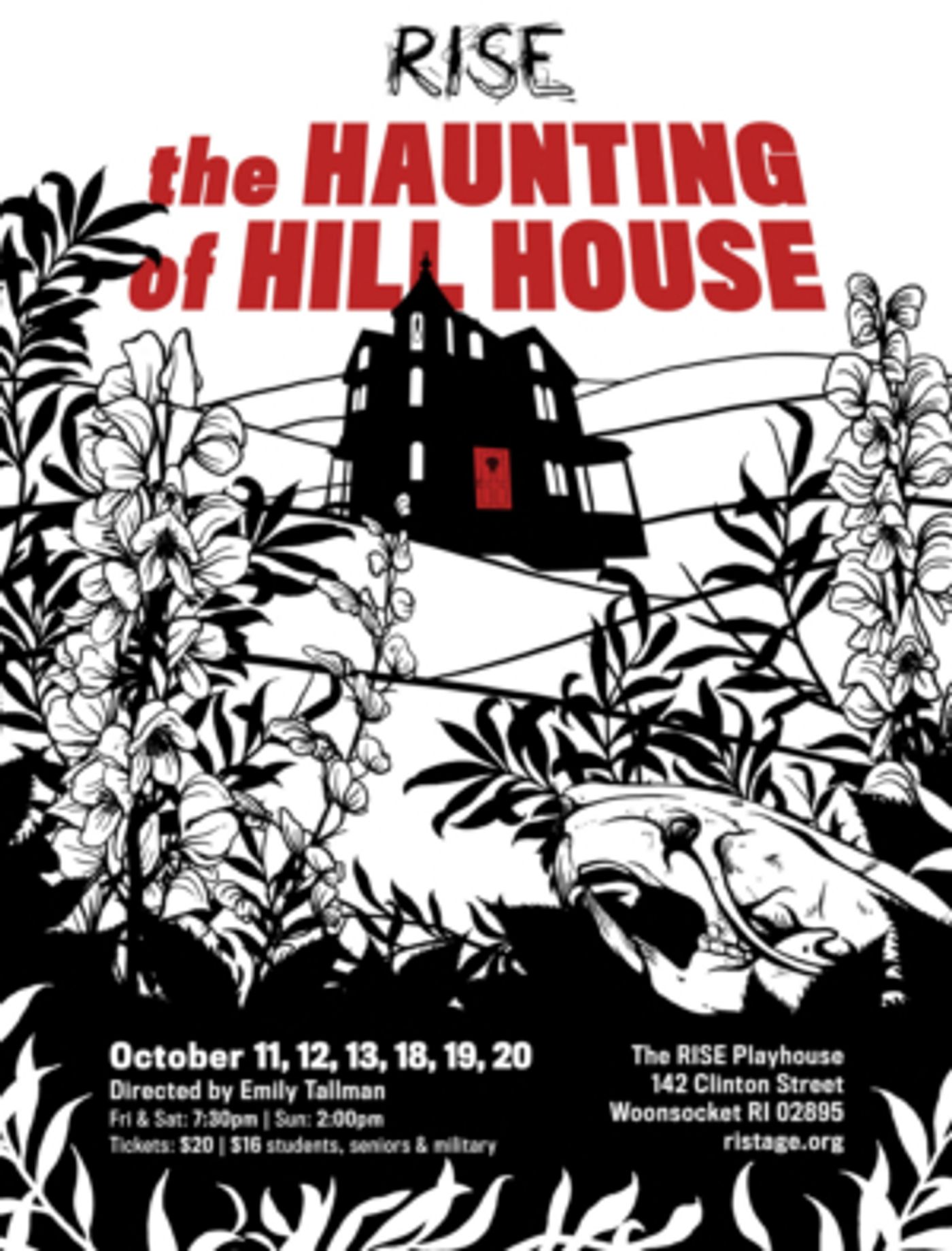 RISE Presents THE HAUNTING OF HILL HOUSE RISE Presents THE HAUNTING OF HILL HOUSE Image