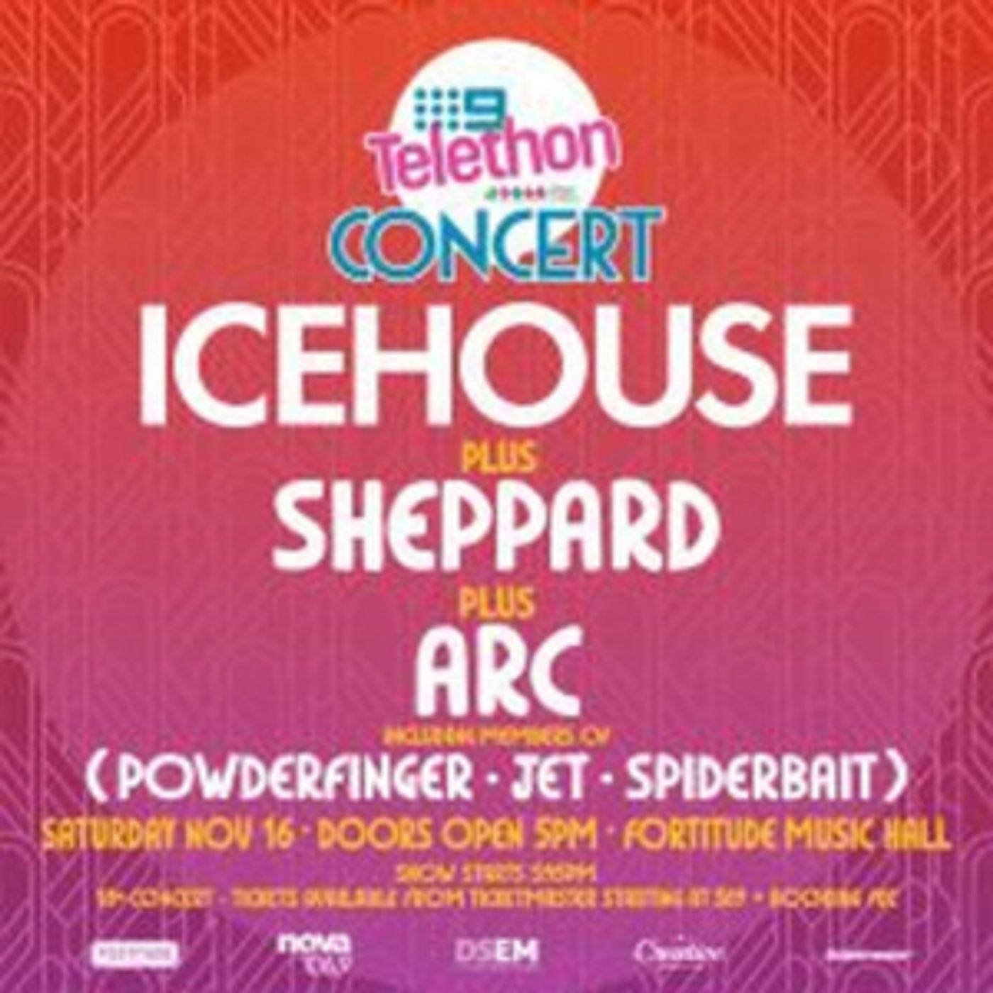 2019 Nine Telethon Concert Announced  Image