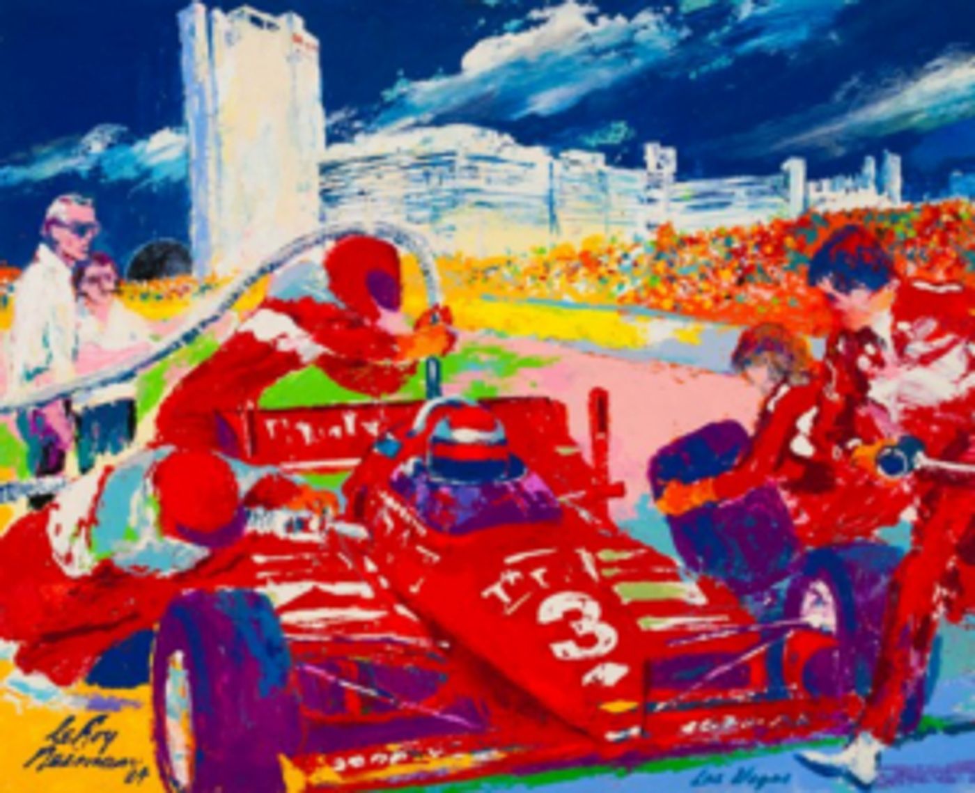 LeRoy Neiman Foundation Stages Anchor Exhibit at The Bridge's Clubhouse  Image