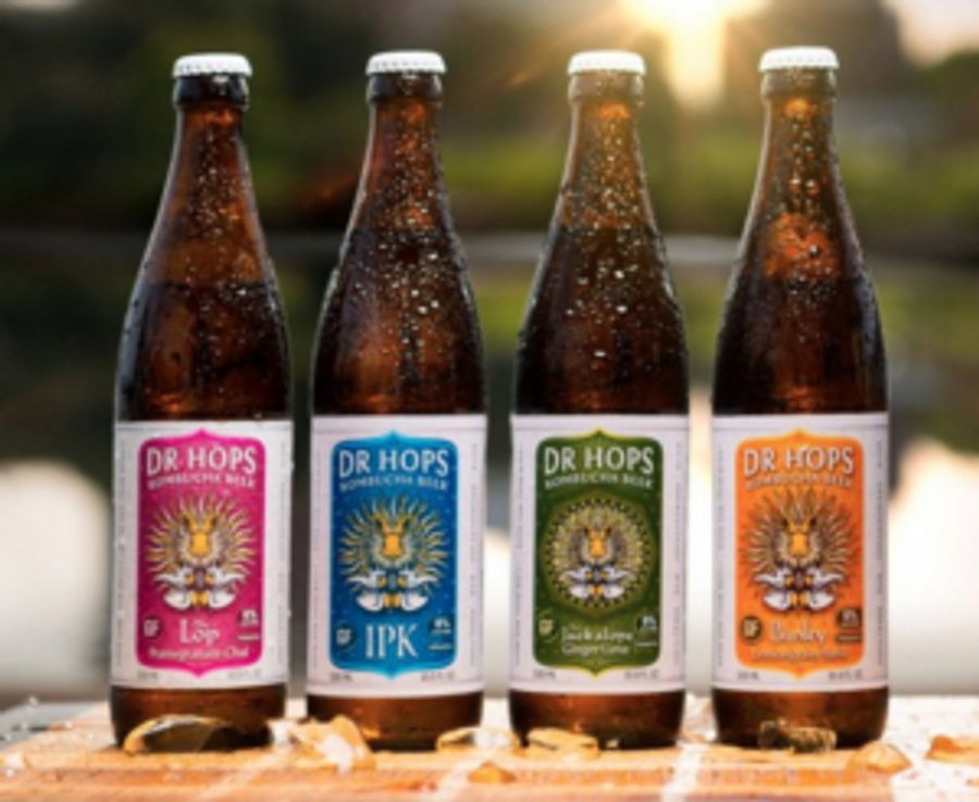 DR HOPS KOMBUCHA BEER Introduces Core Product Lineup Throughout California Image