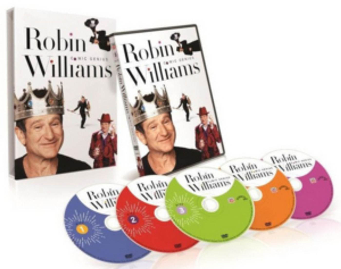 ROBIN WILLIAMS: COMIC GENIUS DVD Set to be Released Oct. 1  Image