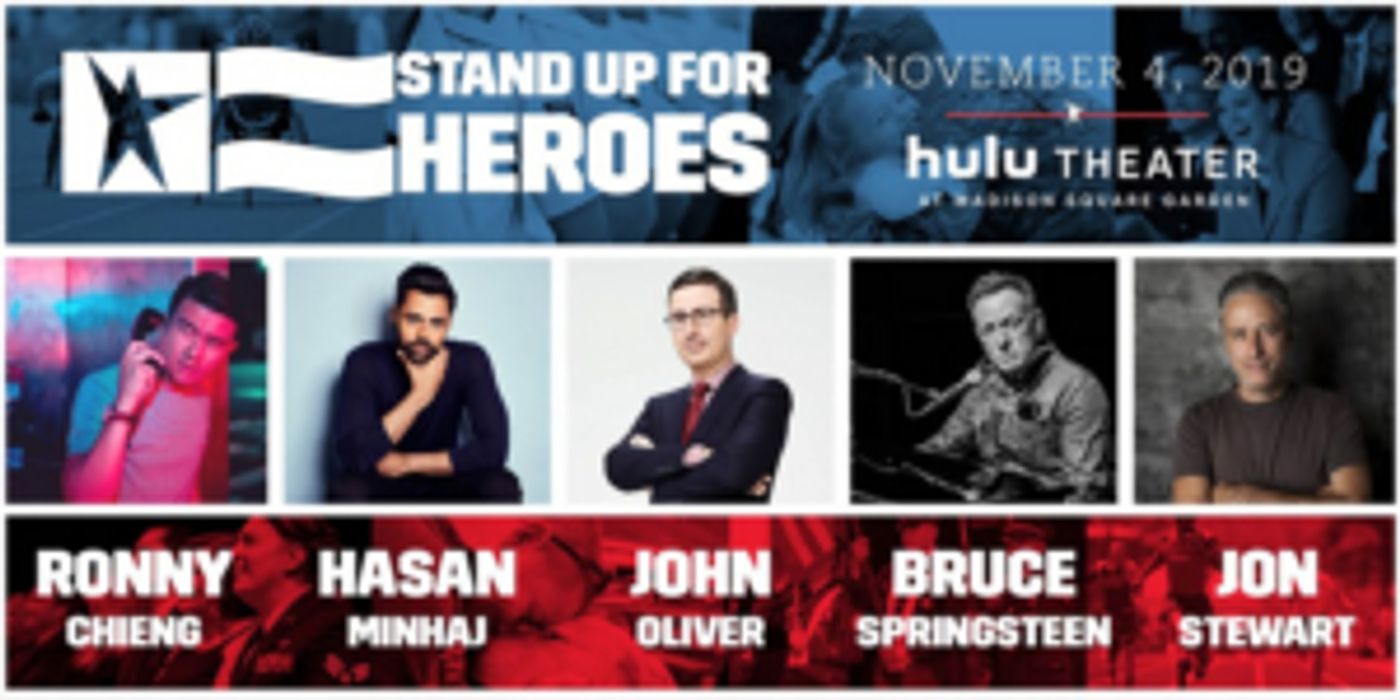 John Oliver, Bruce Springsteen, Jon Stewart Join Lineup for 13th Annual Stand Up for Heroes  Image