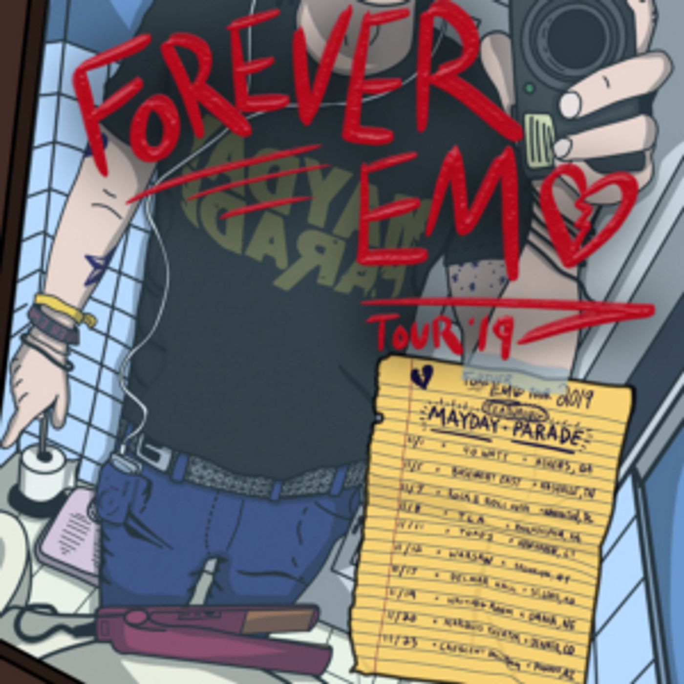 Mayday Parade Announces Forever Emo Tour 2019 Mayday Parade Announces Forever Emo Tour 2019 Image