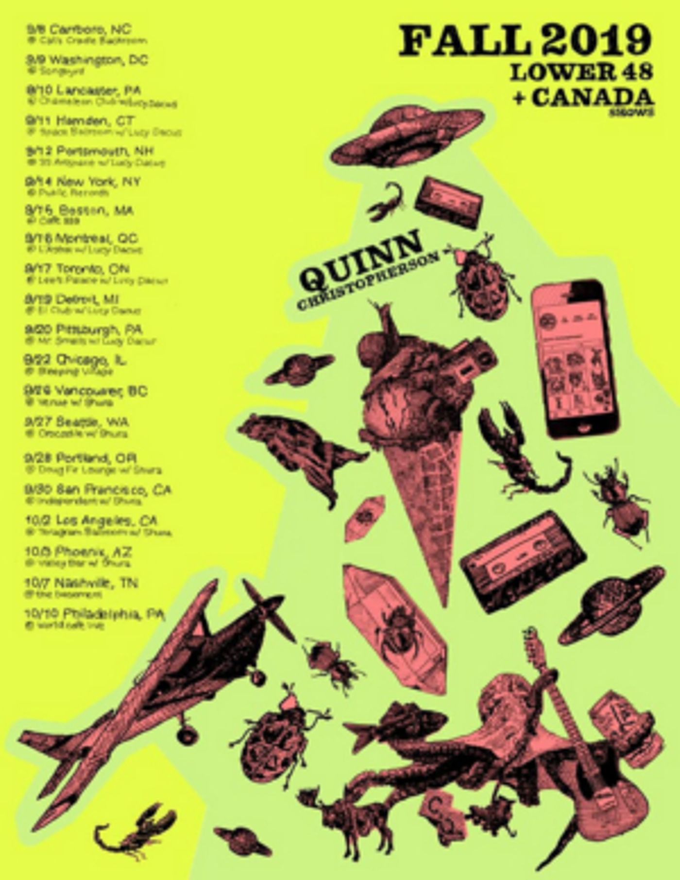 Quinn Christopherson Announces US Fall Dates  Image