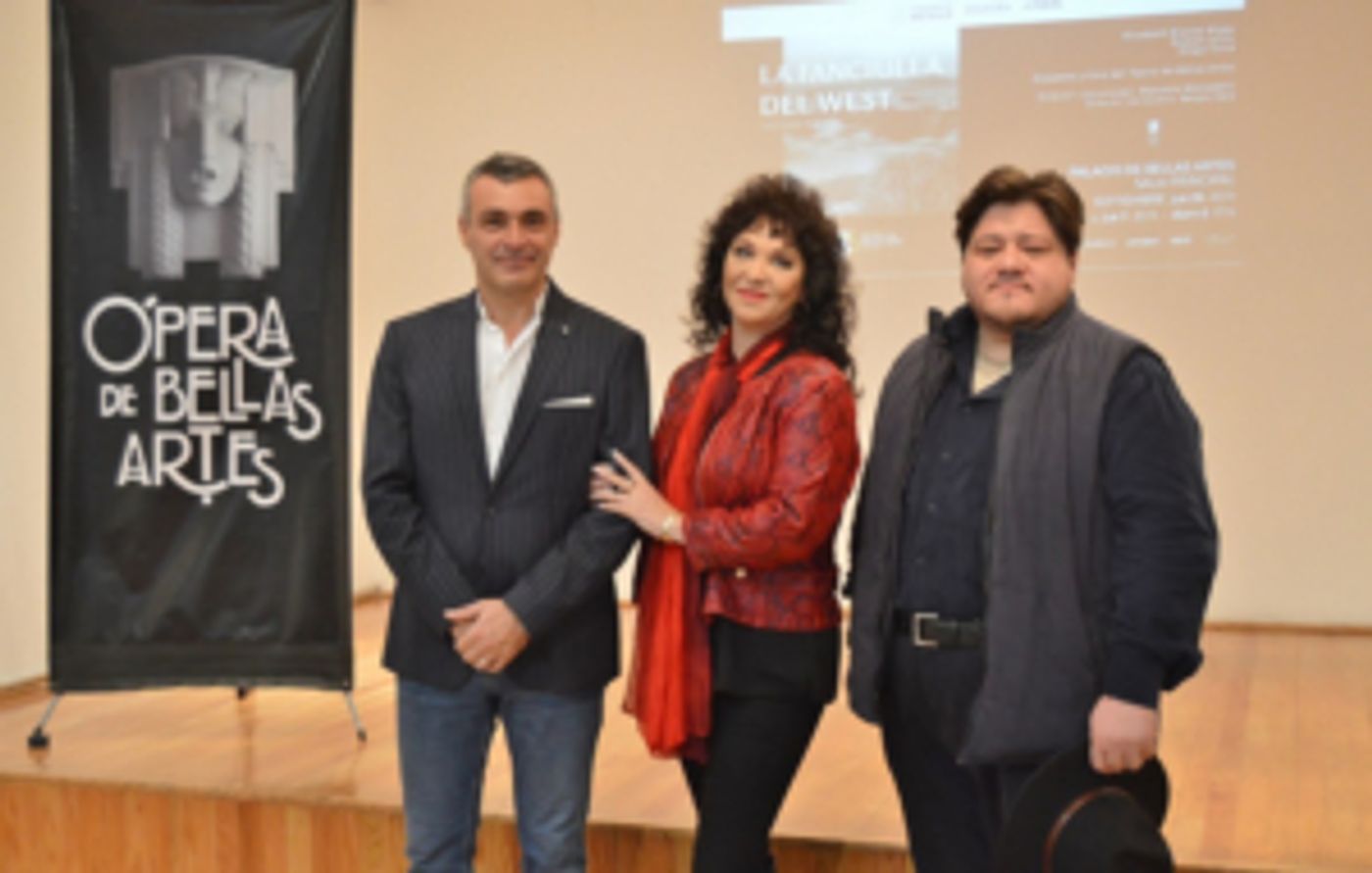 Estrenará la Compañía Nacional de Ópera versión mexicana de La fanciulla del West en el Palacio de Bellas Artes Estrenará la Compañía Nacional de Ópera versión mexicana de La fanciulla del West en el Palacio de Bellas Artes Image