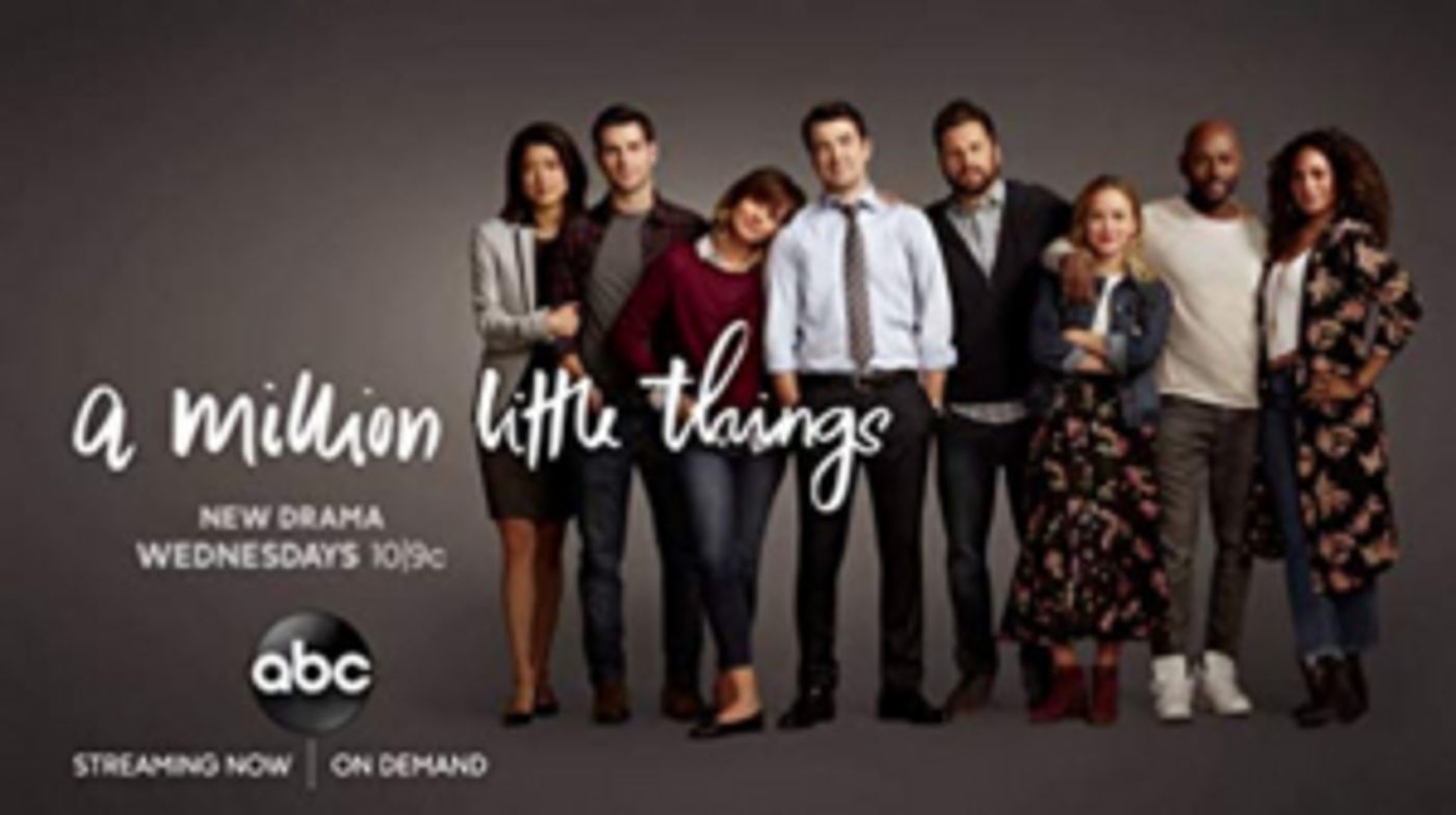 ABC's A MILLION LITTLE THINGS Fans Will Be Able To Unlock the Opening Scene of the Season Two Premiere on Twitter  Image