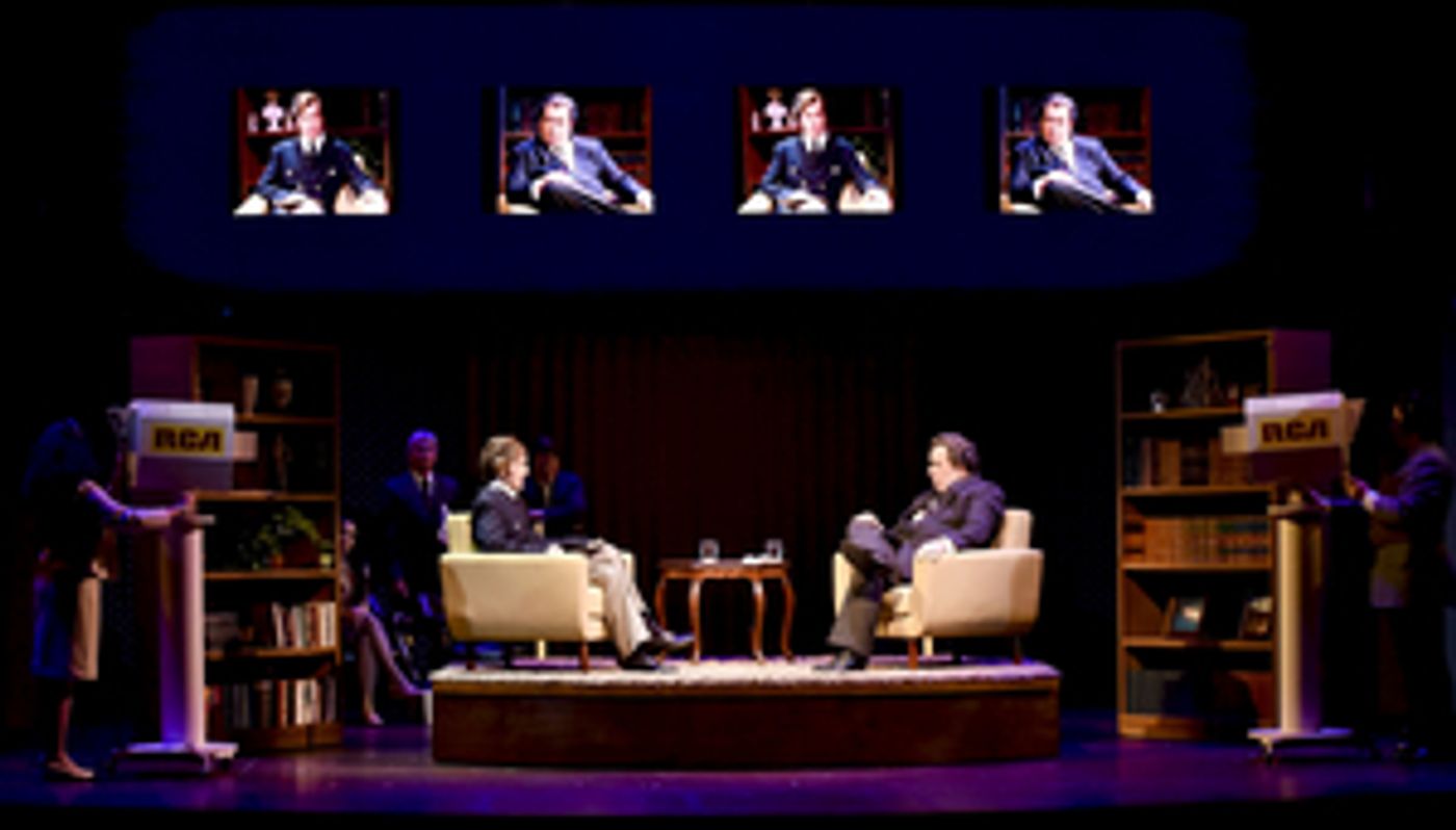 Review: Marsh and Brown razzle dazzle us at Lyric Theatre of Oklahoma as FROST/NIXON hits eerily close to home  Image