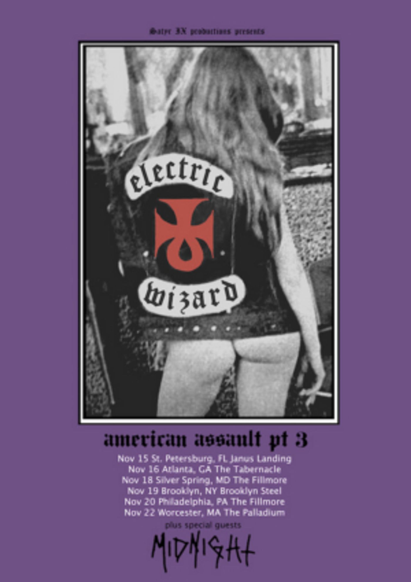 Electric Wizard to Tour the East Coast this Fall  Image