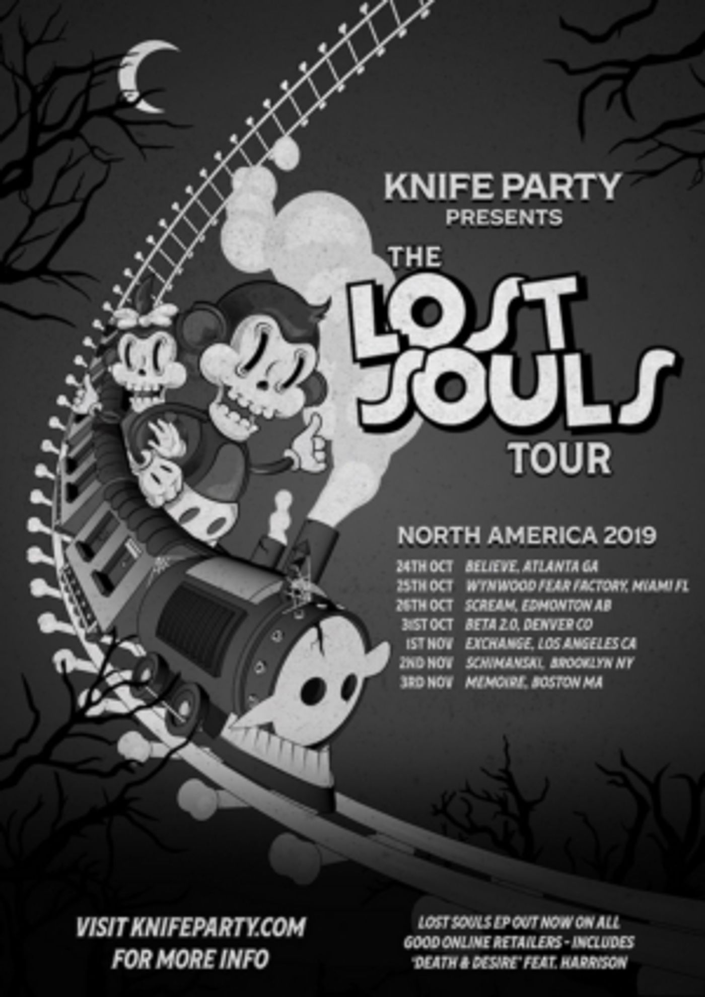 Knife Party Head To North America For The Lost Souls Tour This Halloween  Image