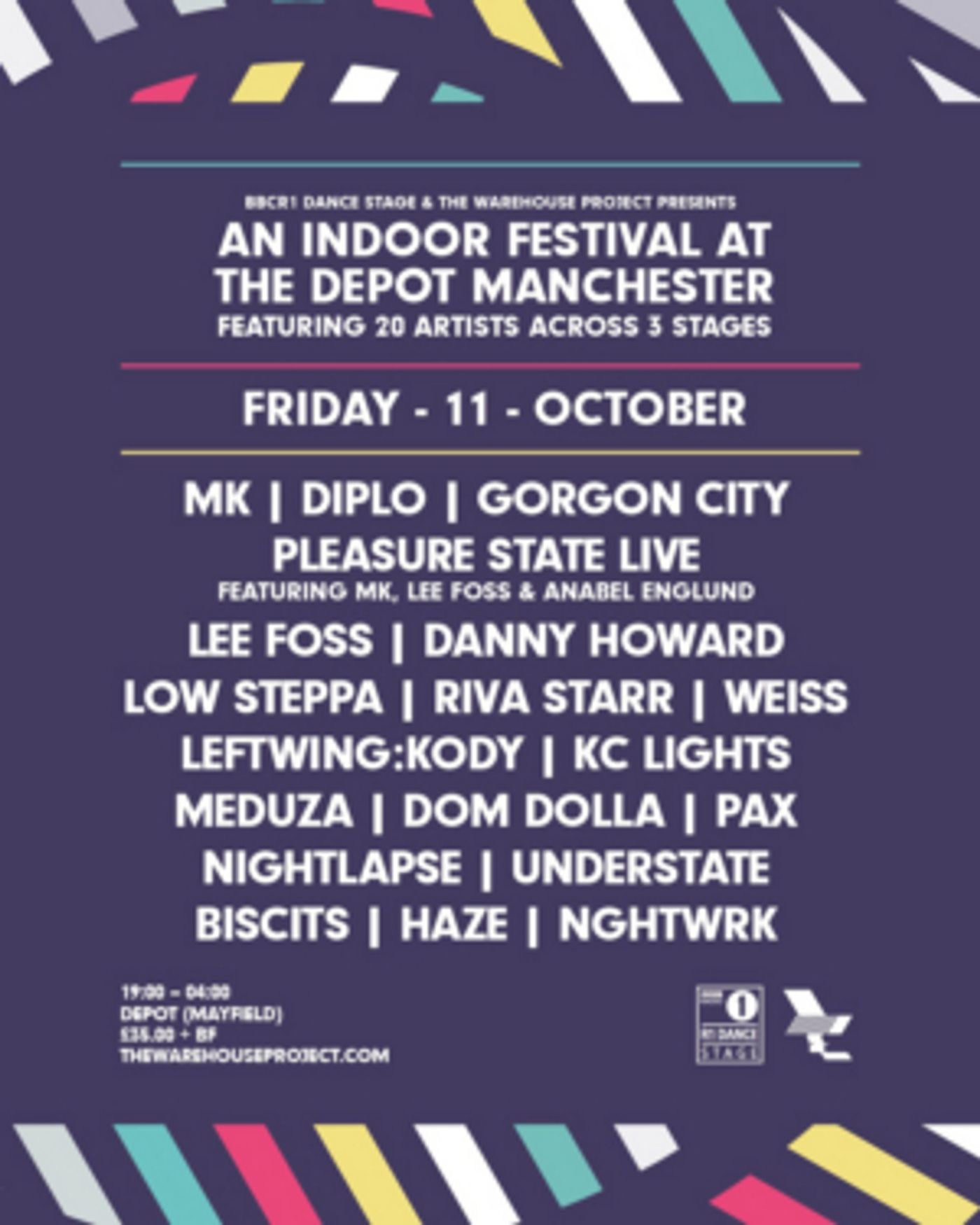 The Warehouse Project & BBC R1 Dance Stage to Host Indoor Festival  Image